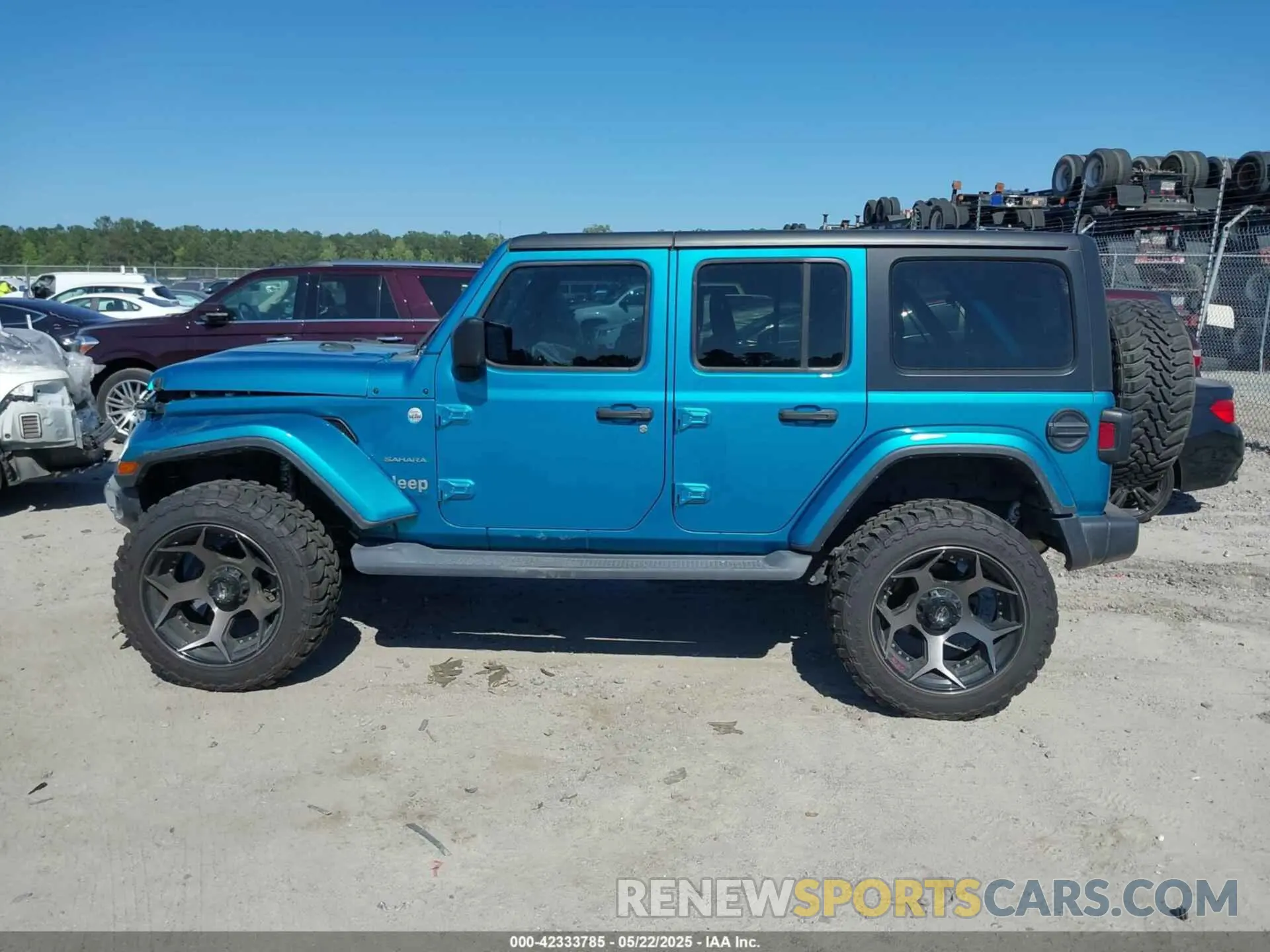 14 fotografías del automóvil dañado 1C4HJXEN7KW619921 JEEP WRANGLER UNLIMITED 2019