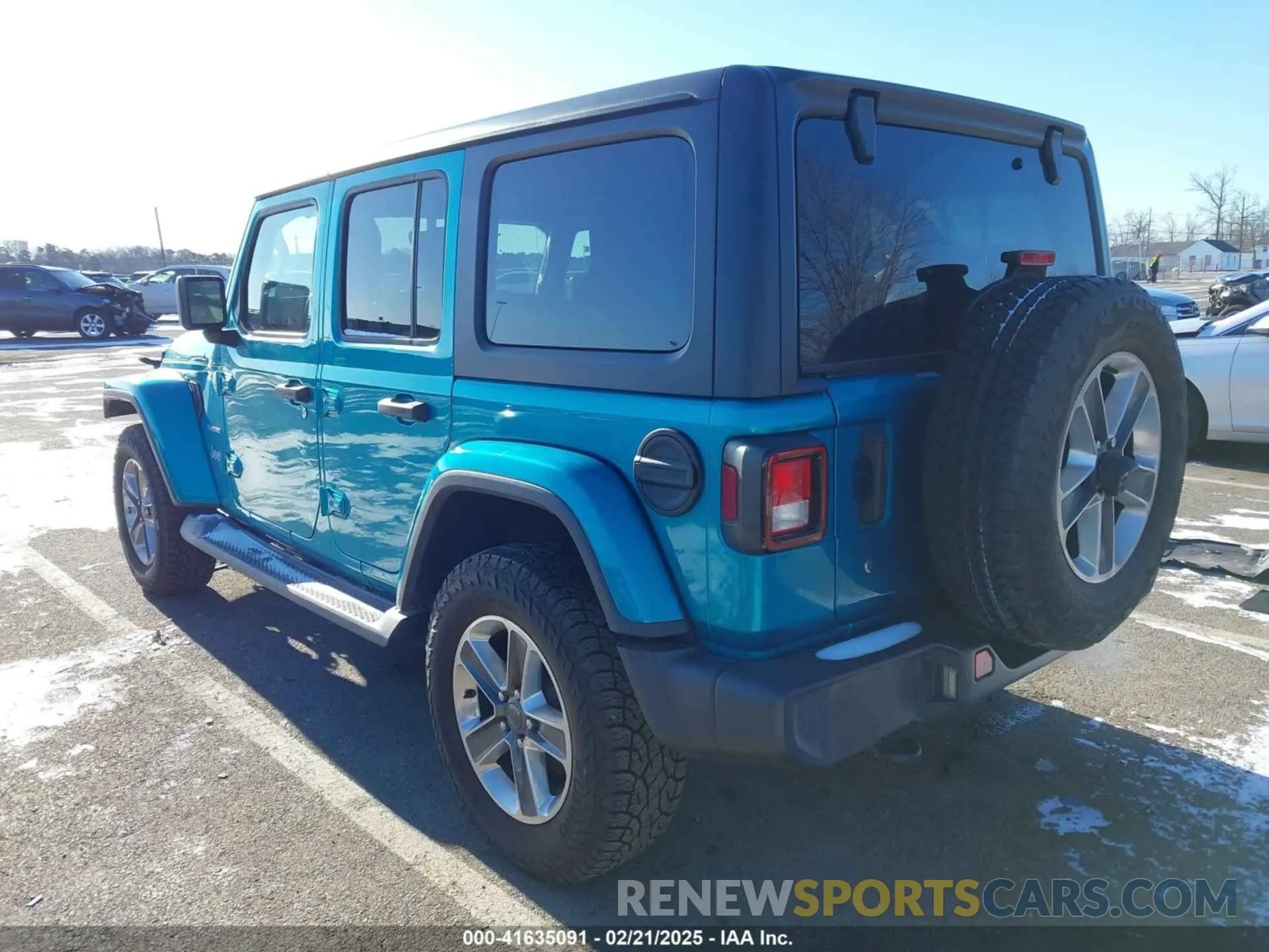 3 fotografías del automóvil dañado 1C4HJXEN7KW641854 JEEP WRANGLER UNLIMITED 2019