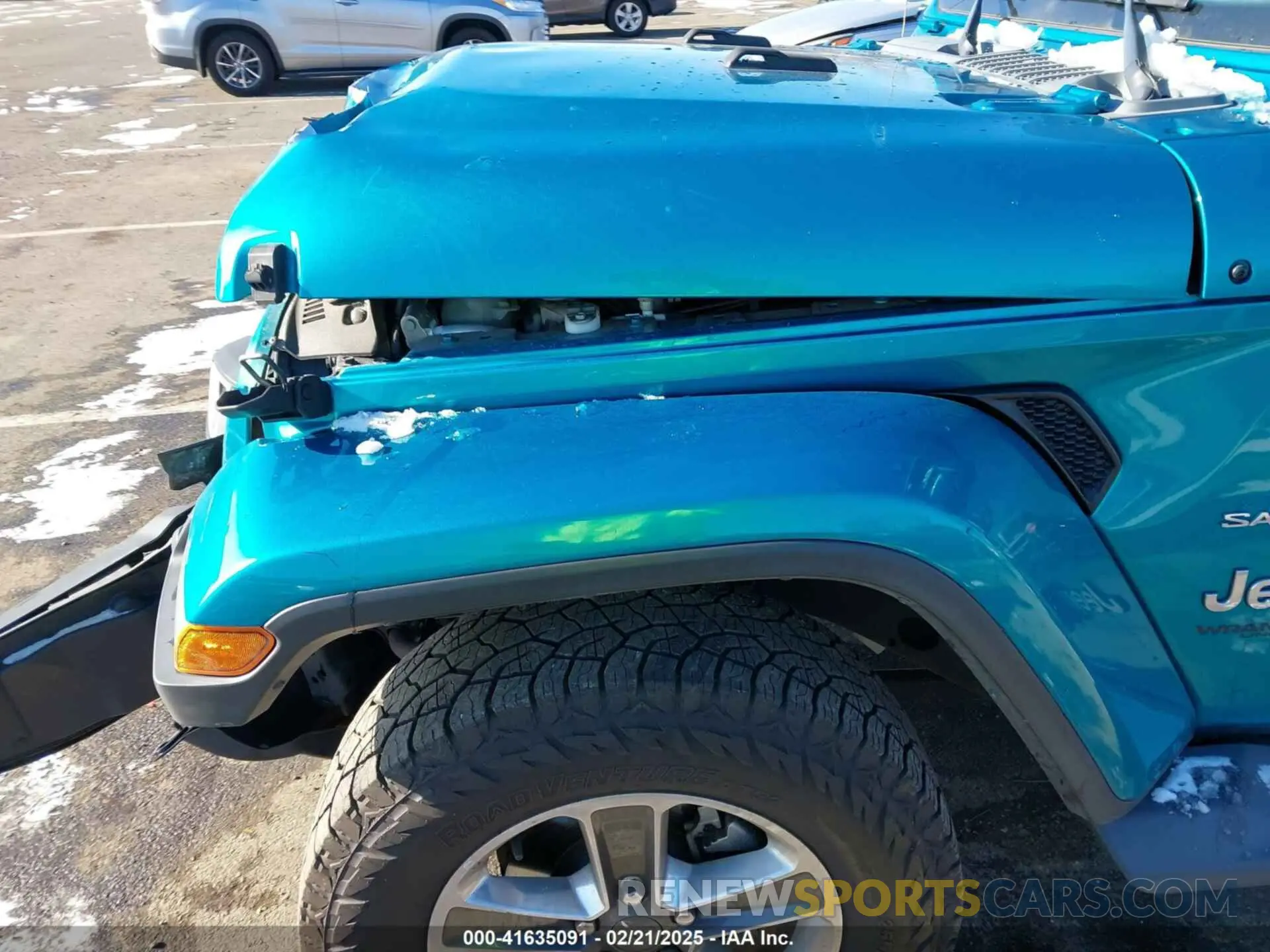 6 fotografías del automóvil dañado 1C4HJXEN7KW641854 JEEP WRANGLER UNLIMITED 2019
