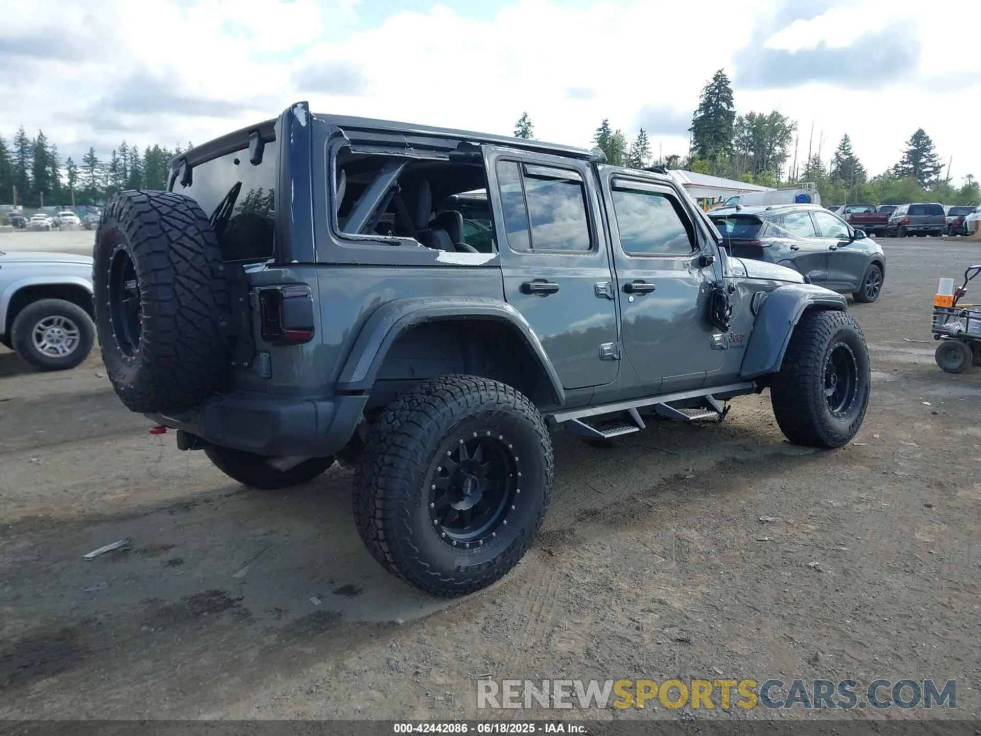 4 fotografías del automóvil dañado 1C4HJXFG0KW514248 JEEP WRANGLER UNLIMITED 2019