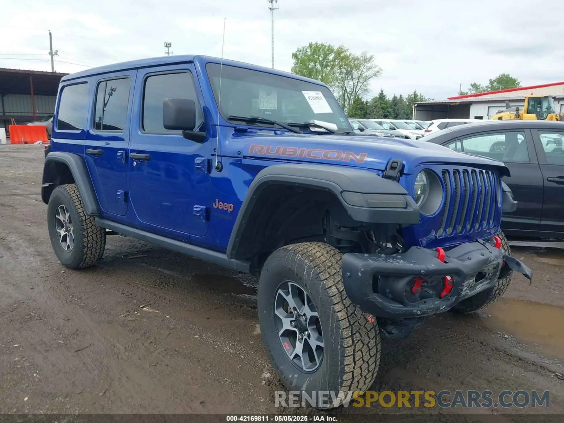 1 fotografías del automóvil dañado 1C4HJXFG6KW659696 JEEP WRANGLER UNLIMITED 2019