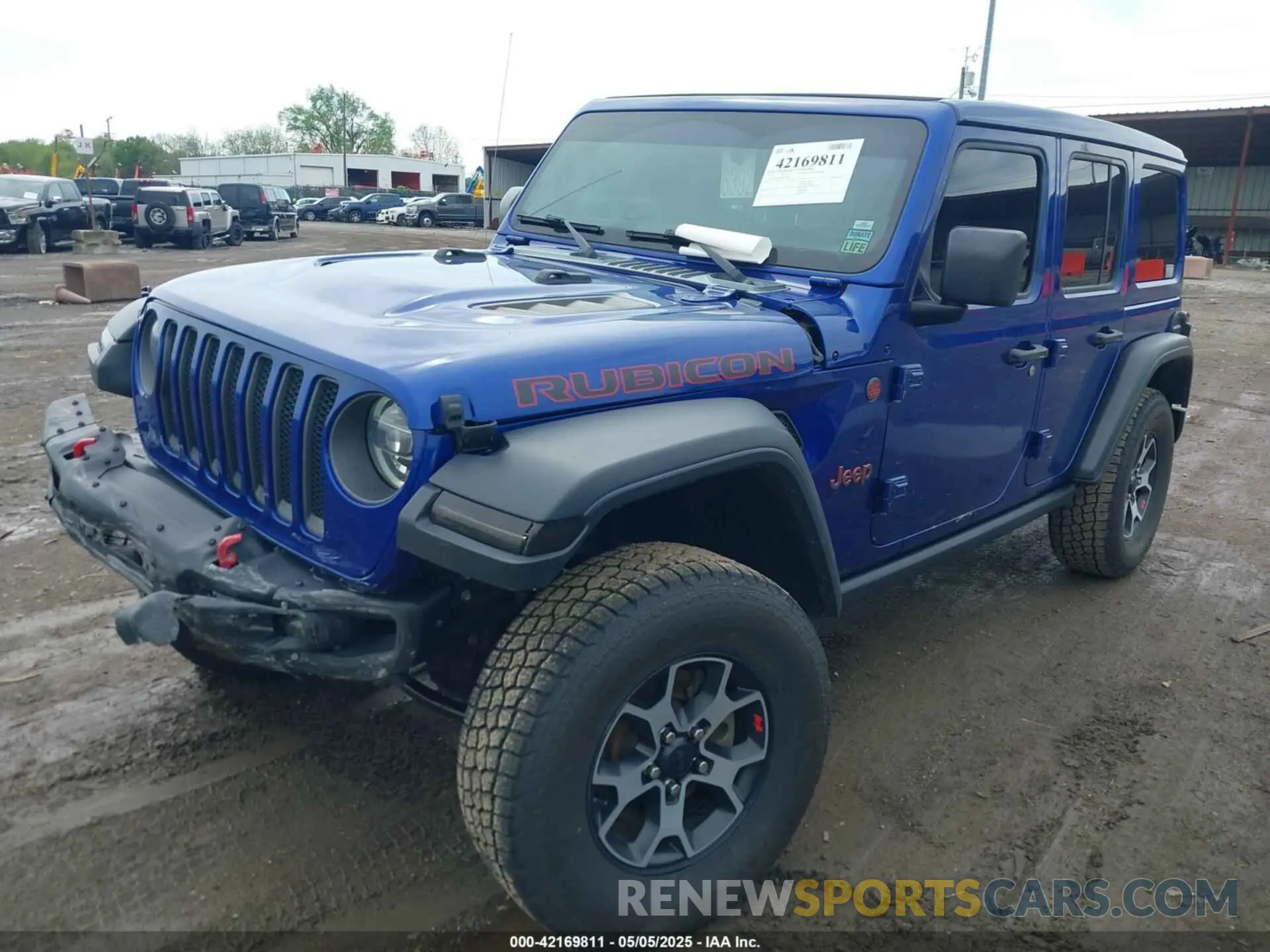 2 fotografías del automóvil dañado 1C4HJXFG6KW659696 JEEP WRANGLER UNLIMITED 2019