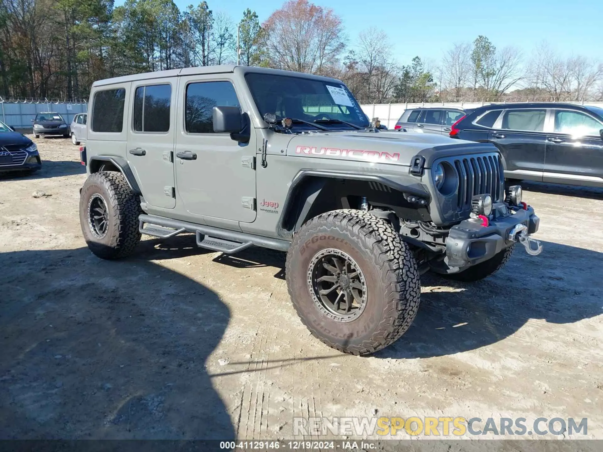 1 fotografías del automóvil dañado 1C4HJXFN7KW513290 JEEP WRANGLER UNLIMITED 2019