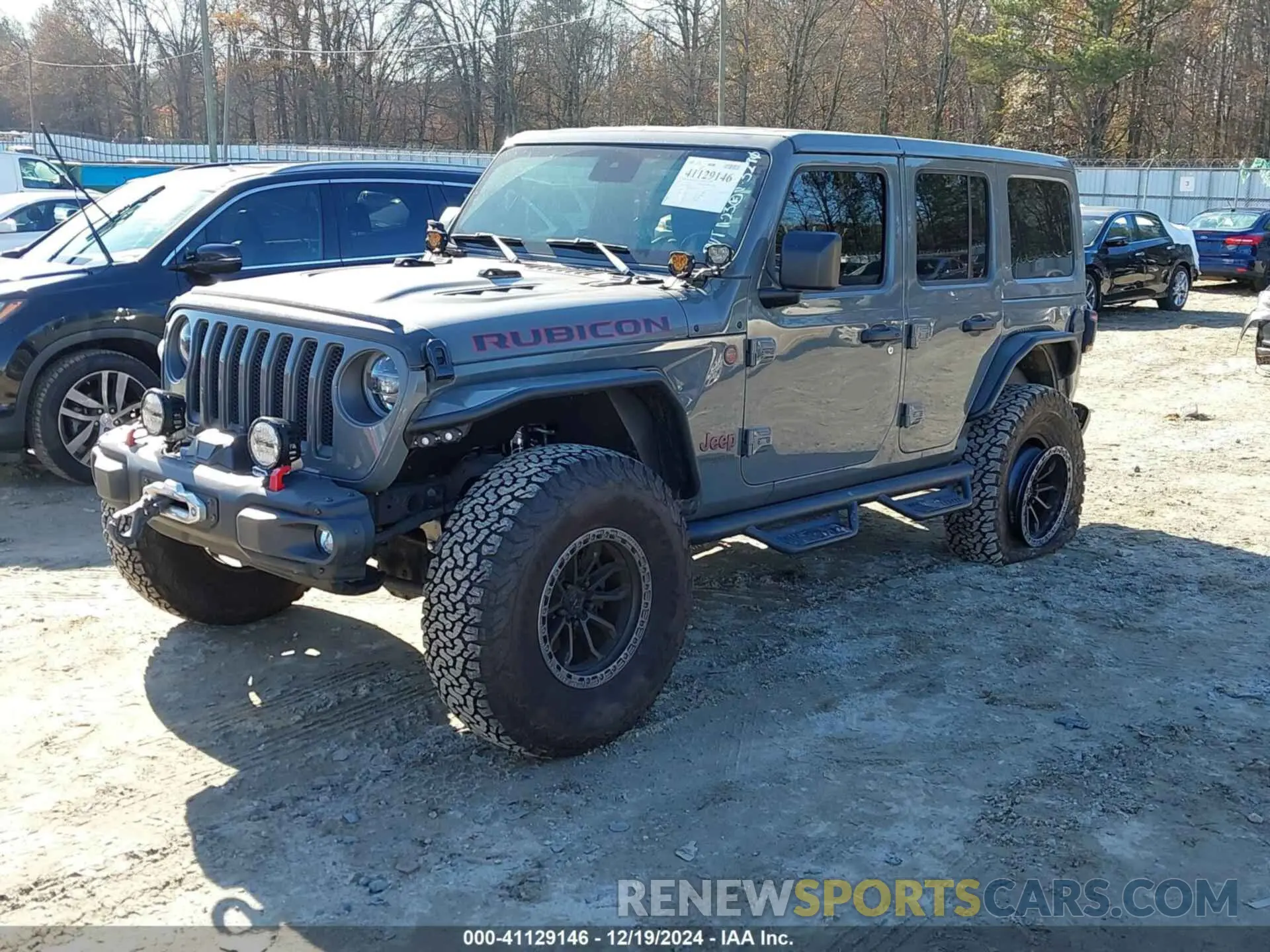 2 fotografías del automóvil dañado 1C4HJXFN7KW513290 JEEP WRANGLER UNLIMITED 2019