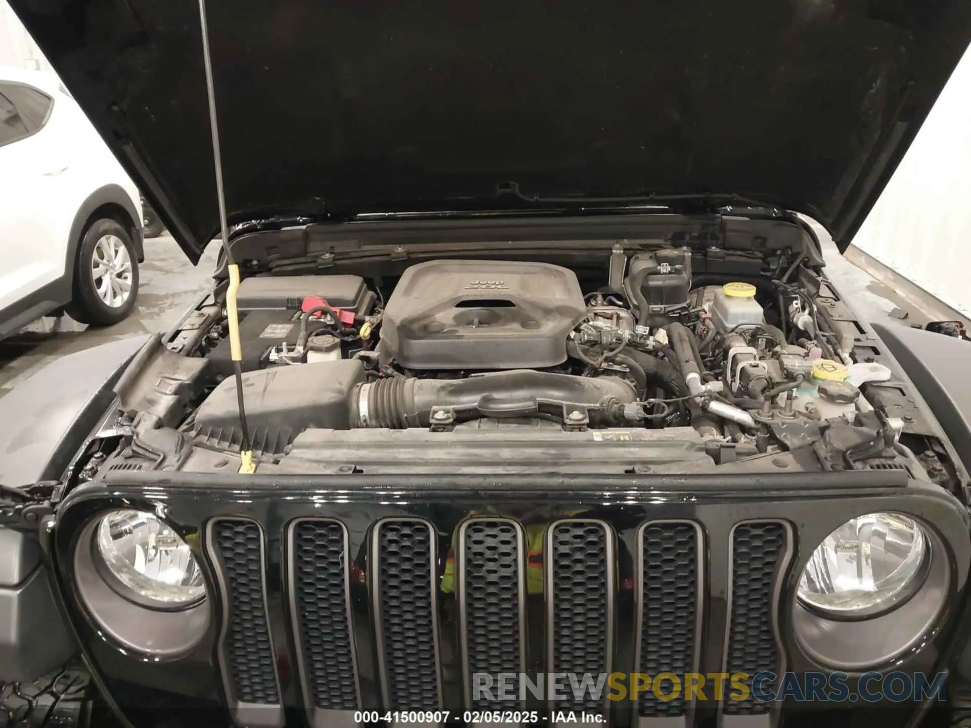 10 fotografías del automóvil dañado 1C4HJXFN7KW561193 JEEP WRANGLER UNLIMITED 2019