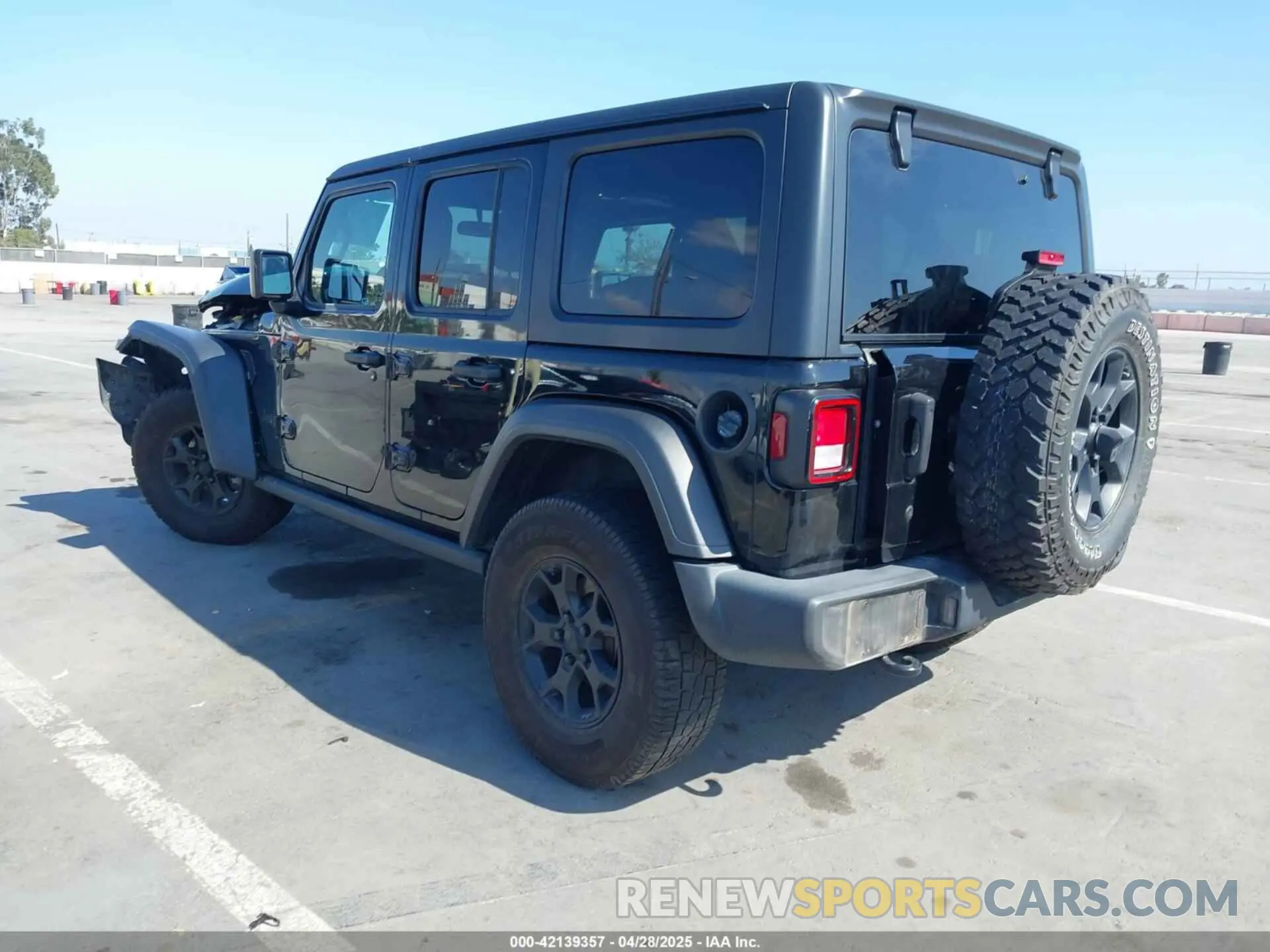 3 fotografías del automóvil dañado 1C4HJXDG0LW238819 JEEP WRANGLER UNLIMITED 2020
