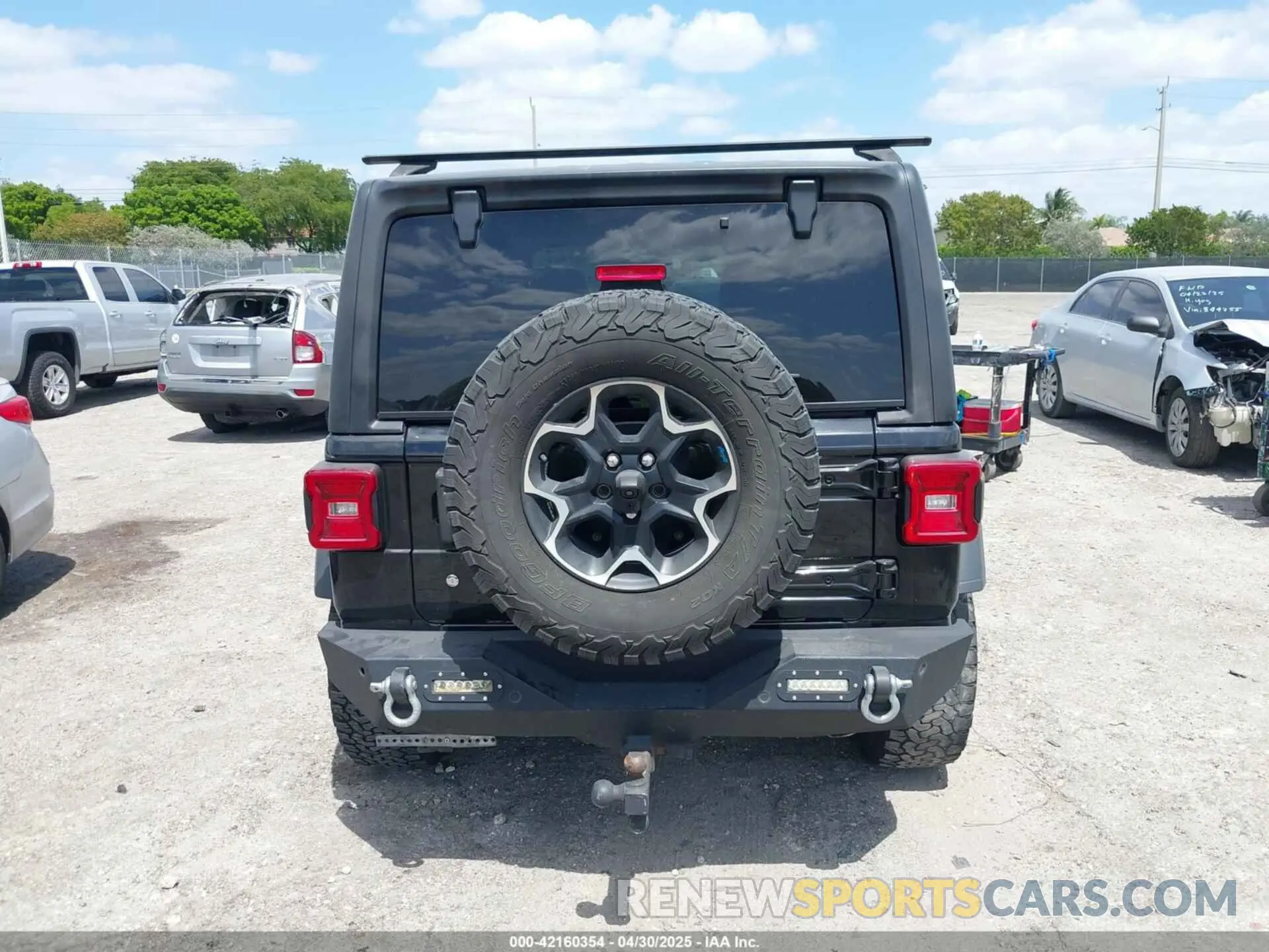 17 fotografías del automóvil dañado 1C4HJXDG1LW201374 JEEP WRANGLER UNLIMITED 2020