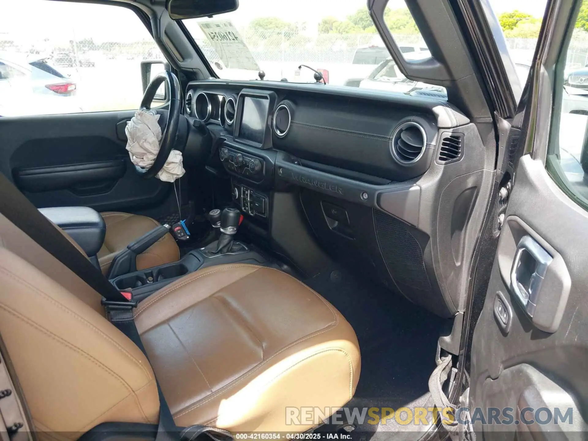 5 fotografías del automóvil dañado 1C4HJXDG1LW201374 JEEP WRANGLER UNLIMITED 2020