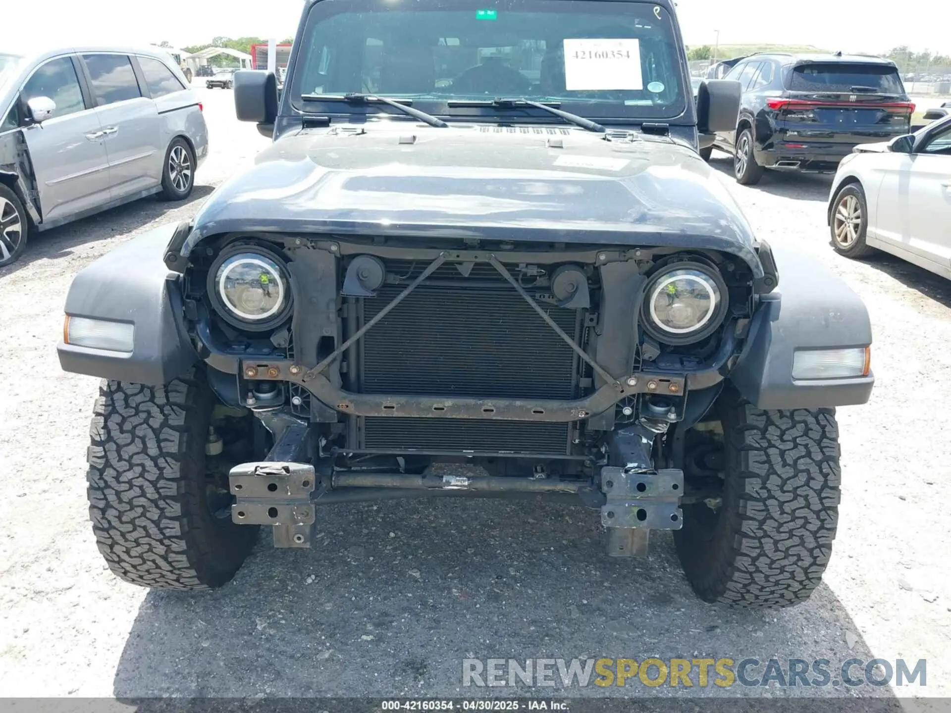 6 fotografías del automóvil dañado 1C4HJXDG1LW201374 JEEP WRANGLER UNLIMITED 2020