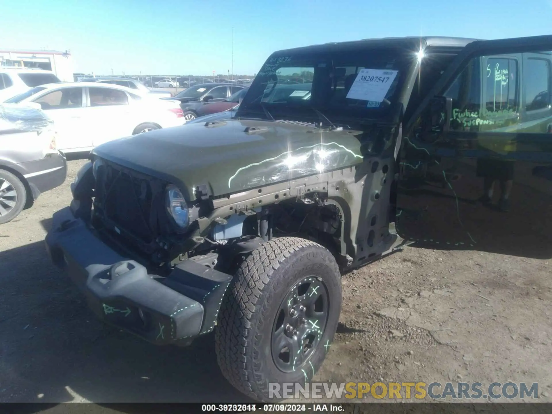 6 fotografías del automóvil dañado 1C4HJXDG1LW349170 JEEP WRANGLER UNLIMITED 2020