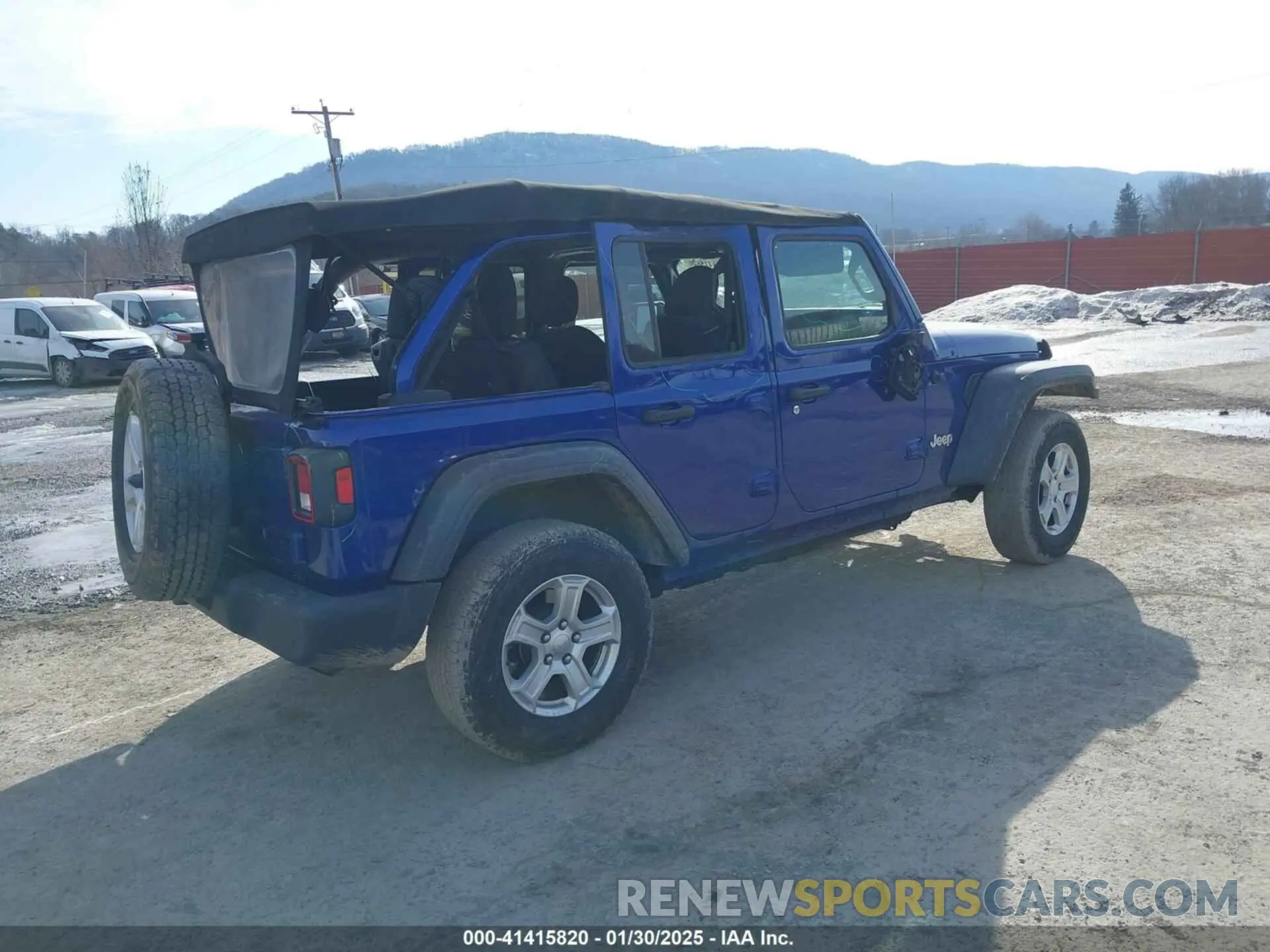 4 fotografías del automóvil dañado 1C4HJXDG2LW260238 JEEP WRANGLER UNLIMITED 2020