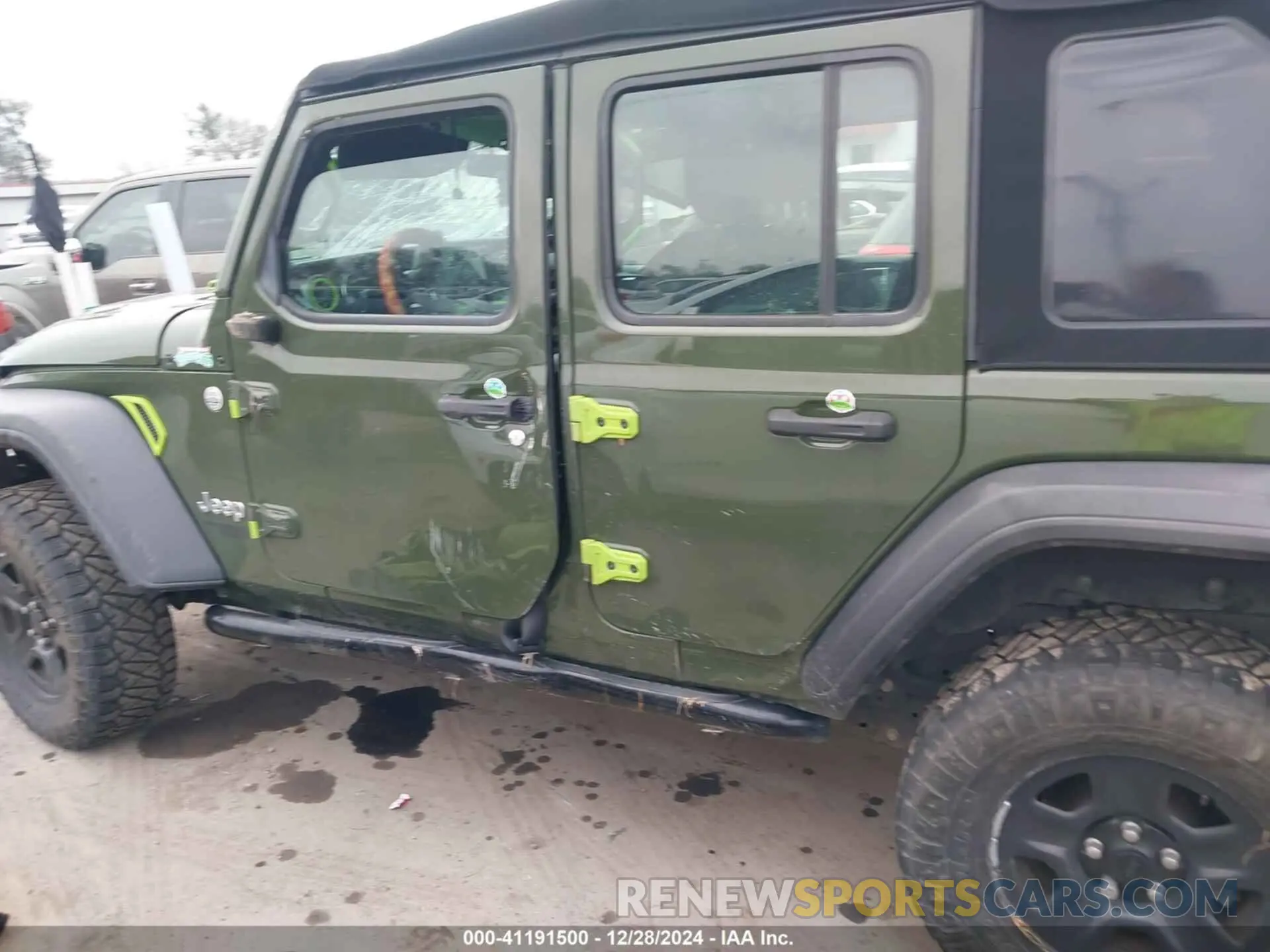 14 fotografías del automóvil dañado 1C4HJXDG2LW310684 JEEP WRANGLER UNLIMITED 2020