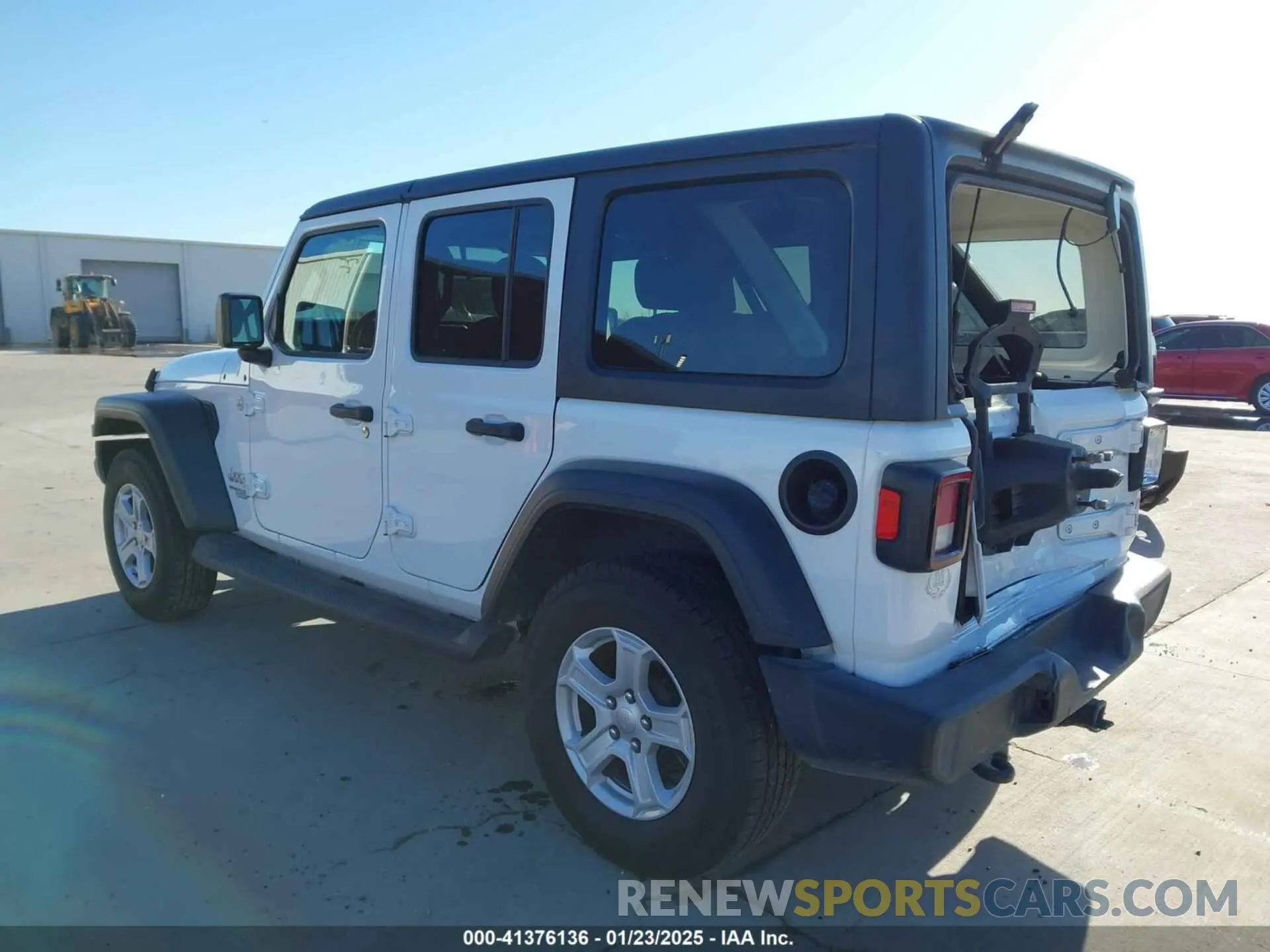 3 fotografías del automóvil dañado 1C4HJXDG2LW335973 JEEP WRANGLER UNLIMITED 2020
