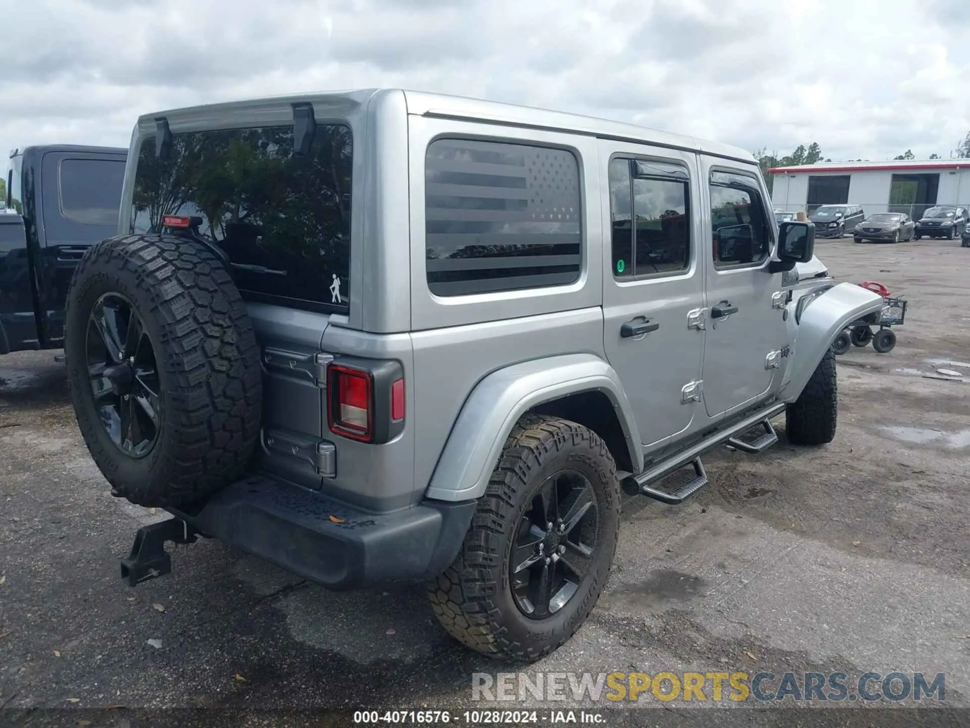 4 fotografías del automóvil dañado 1C4HJXDG3LW250141 JEEP WRANGLER UNLIMITED 2020