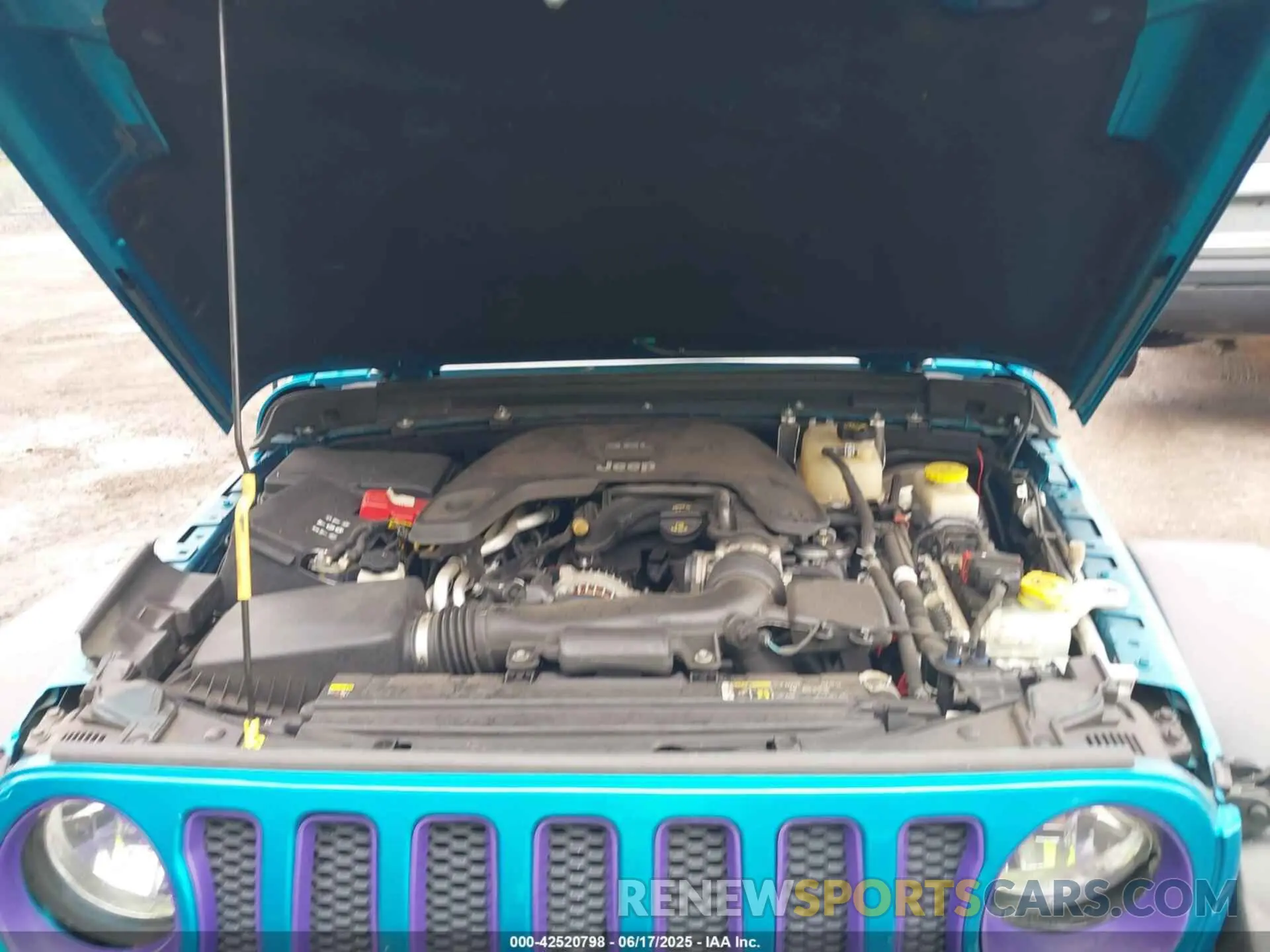 10 fotografías del automóvil dañado 1C4HJXDG3LW323461 JEEP WRANGLER UNLIMITED 2020