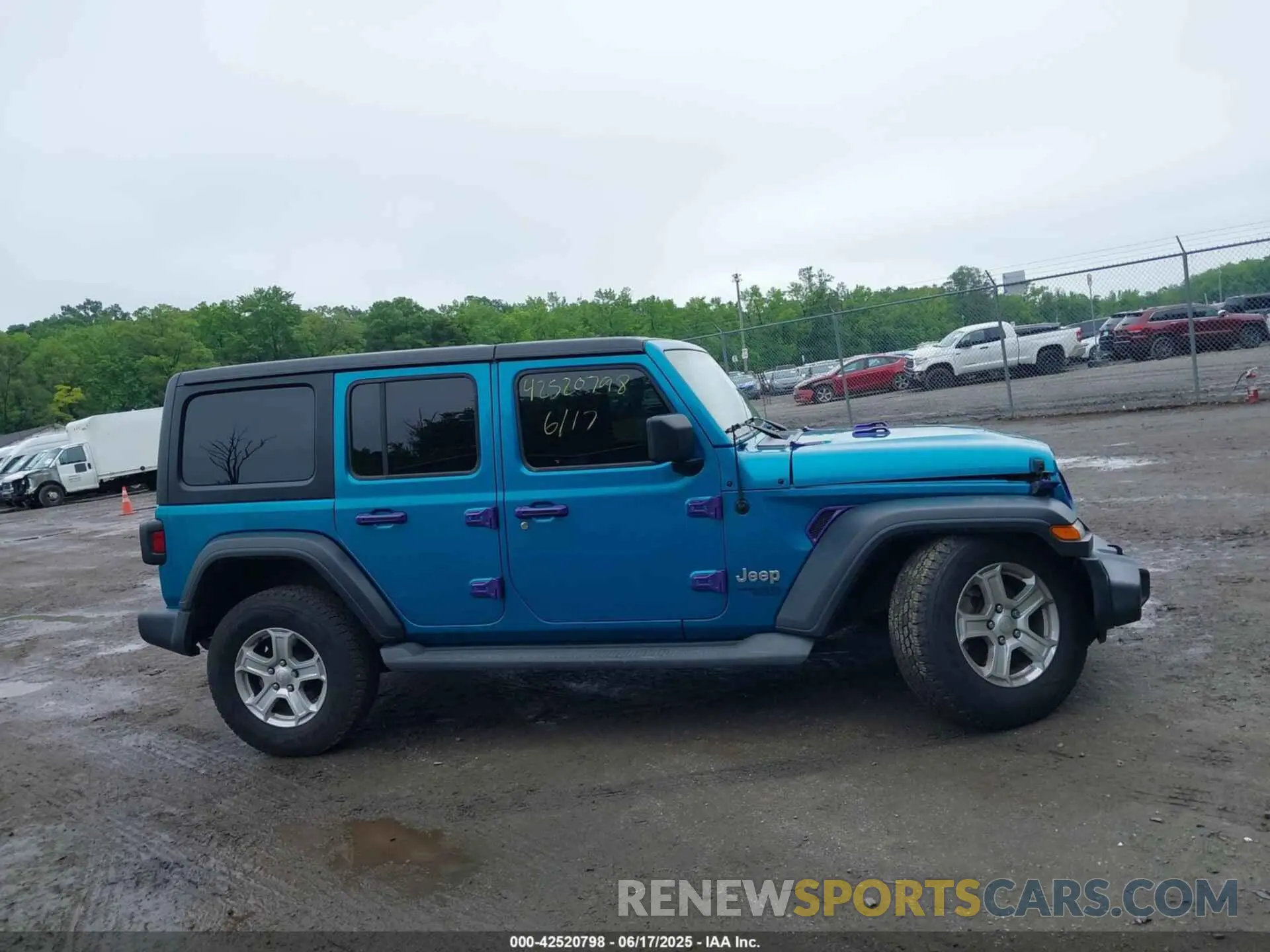 12 fotografías del automóvil dañado 1C4HJXDG3LW323461 JEEP WRANGLER UNLIMITED 2020