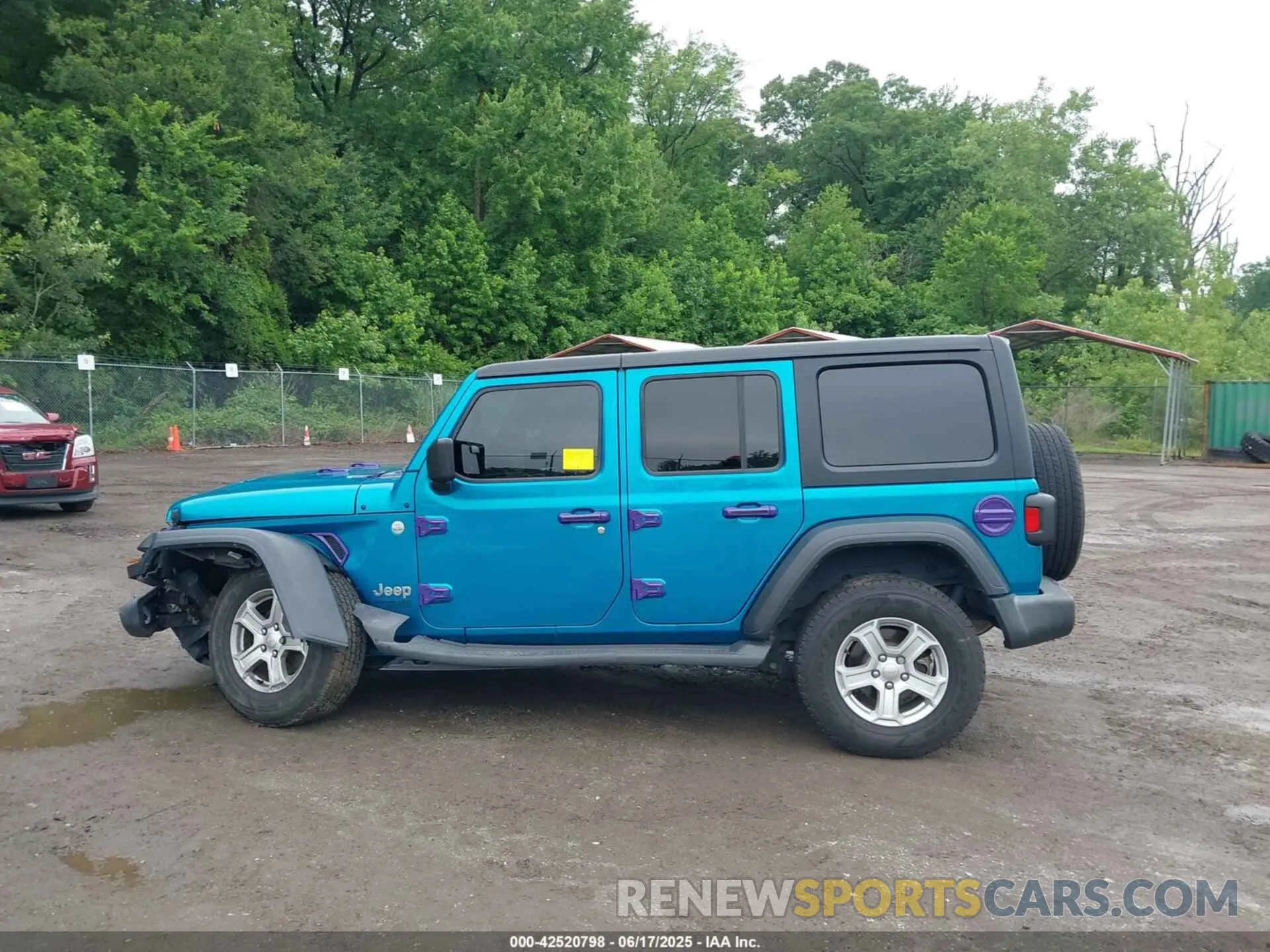 13 fotografías del automóvil dañado 1C4HJXDG3LW323461 JEEP WRANGLER UNLIMITED 2020