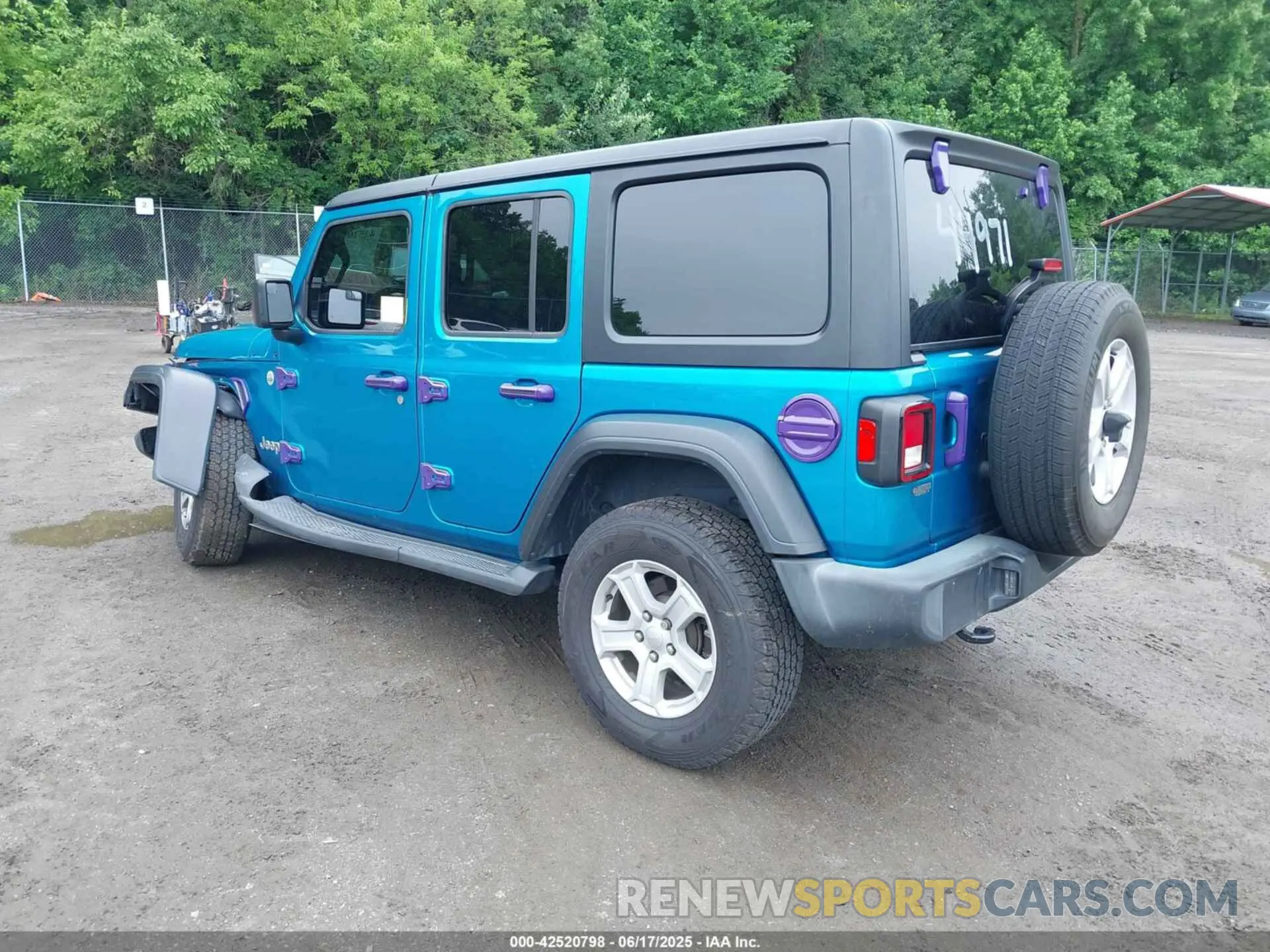 3 fotografías del automóvil dañado 1C4HJXDG3LW323461 JEEP WRANGLER UNLIMITED 2020