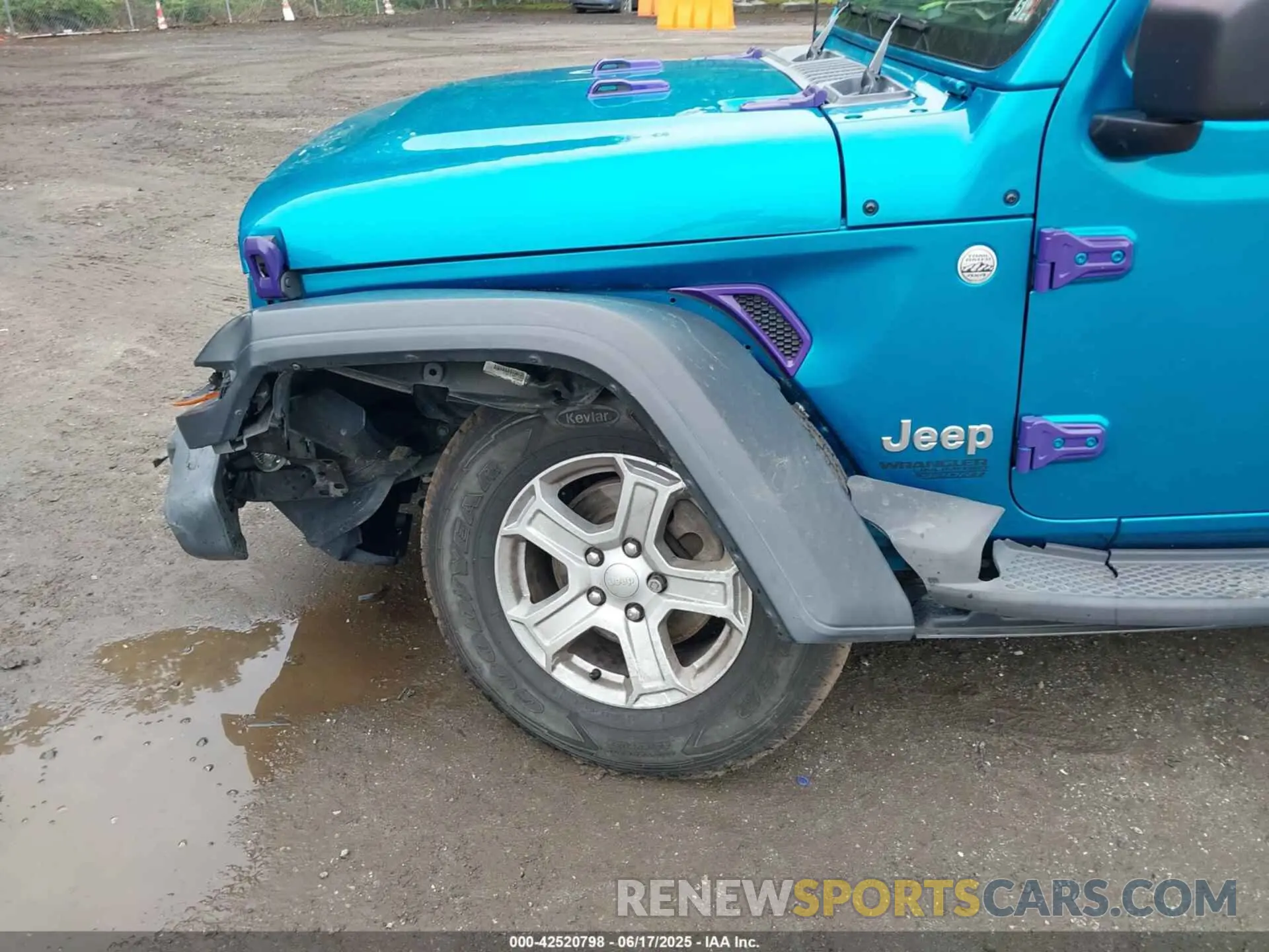 6 fotografías del automóvil dañado 1C4HJXDG3LW323461 JEEP WRANGLER UNLIMITED 2020