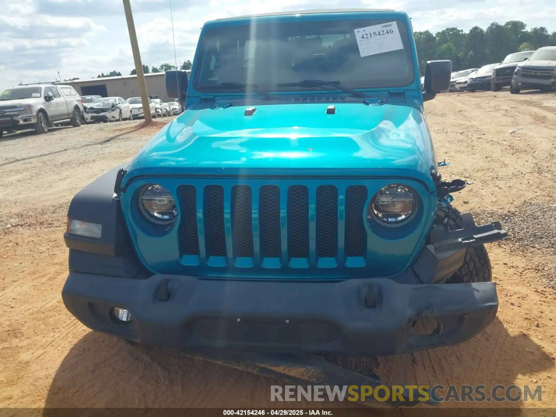 12 fotografías del automóvil dañado 1C4HJXDG4LW331133 JEEP WRANGLER UNLIMITED 2020