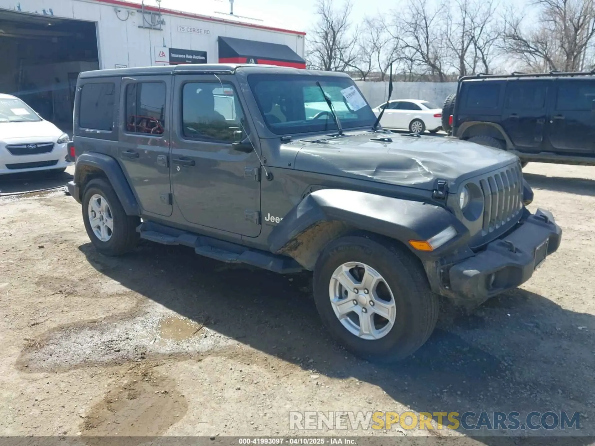 1 fotografías del automóvil dañado 1C4HJXDG5LW144435 JEEP WRANGLER UNLIMITED 2020