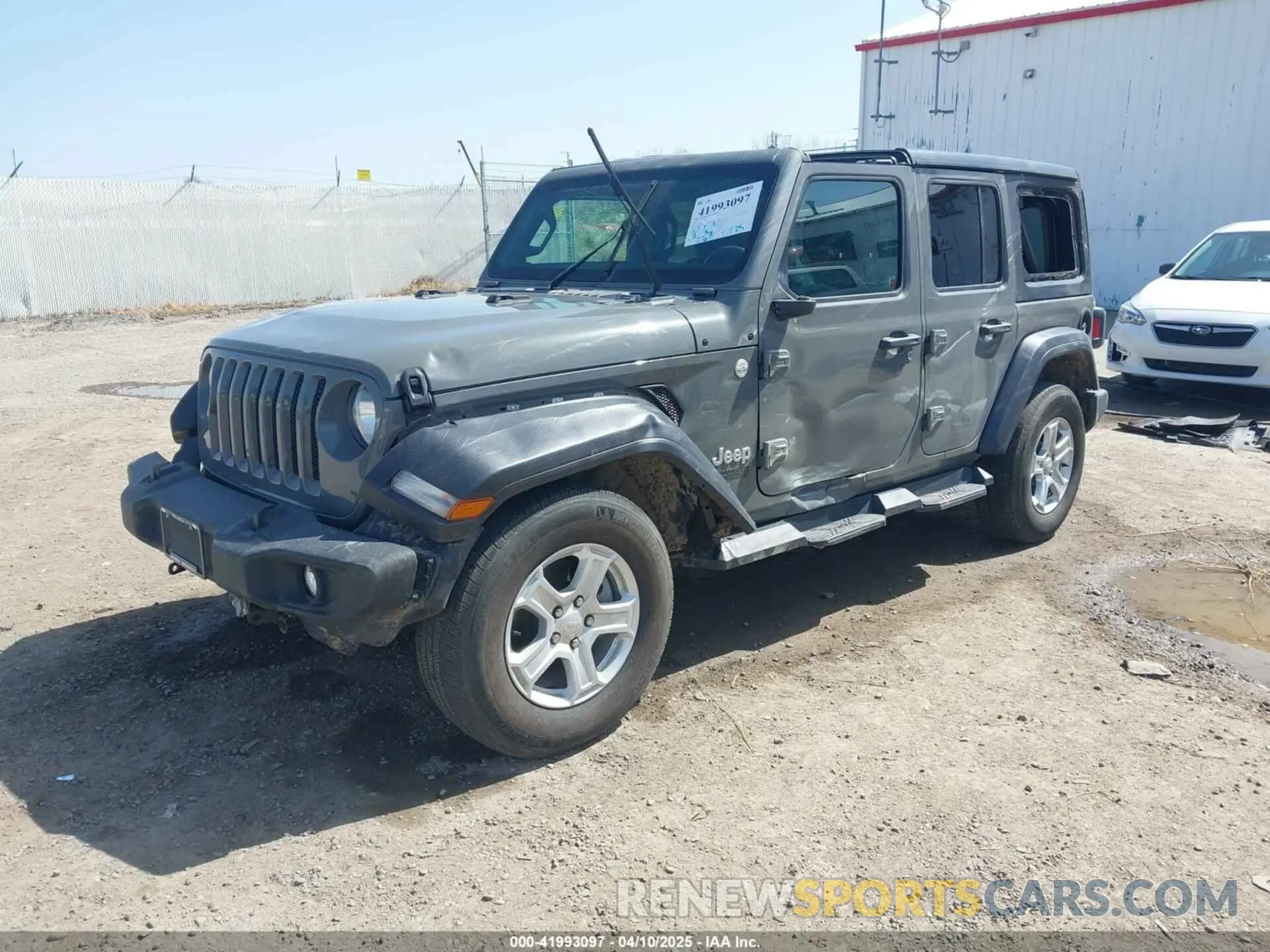 2 fotografías del automóvil dañado 1C4HJXDG5LW144435 JEEP WRANGLER UNLIMITED 2020