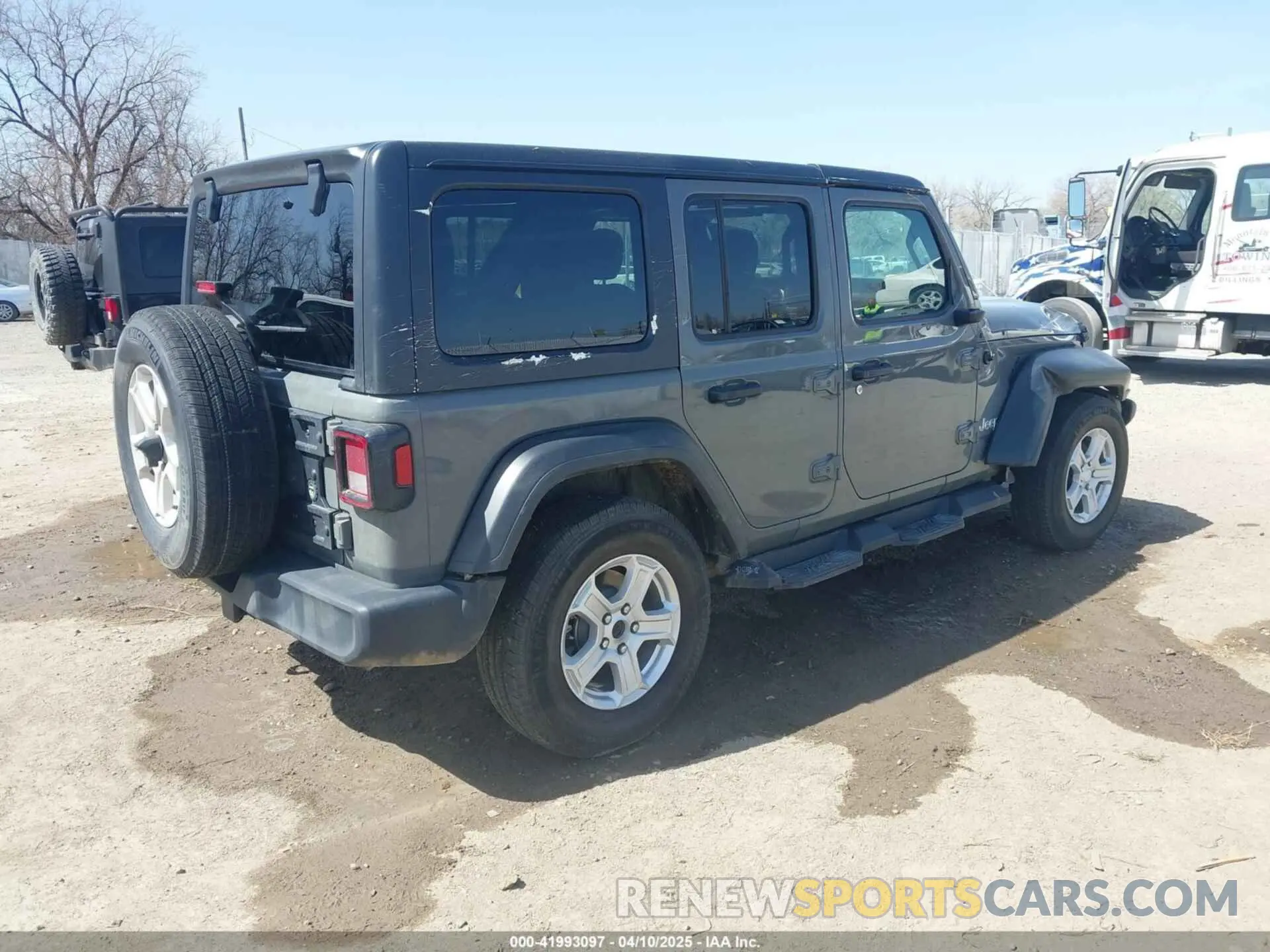 4 fotografías del automóvil dañado 1C4HJXDG5LW144435 JEEP WRANGLER UNLIMITED 2020