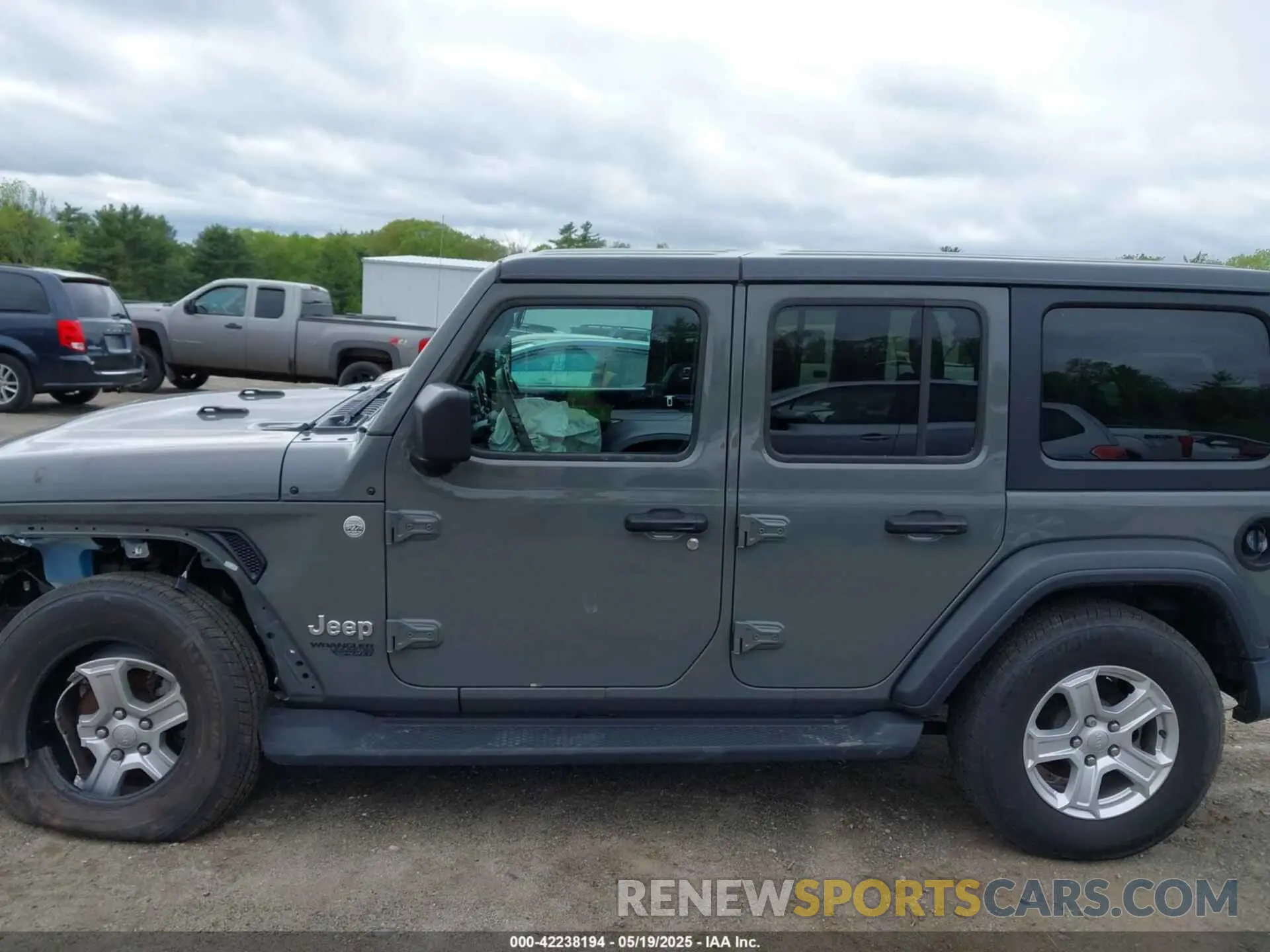 14 fotografías del automóvil dañado 1C4HJXDG5LW187222 JEEP WRANGLER UNLIMITED 2020