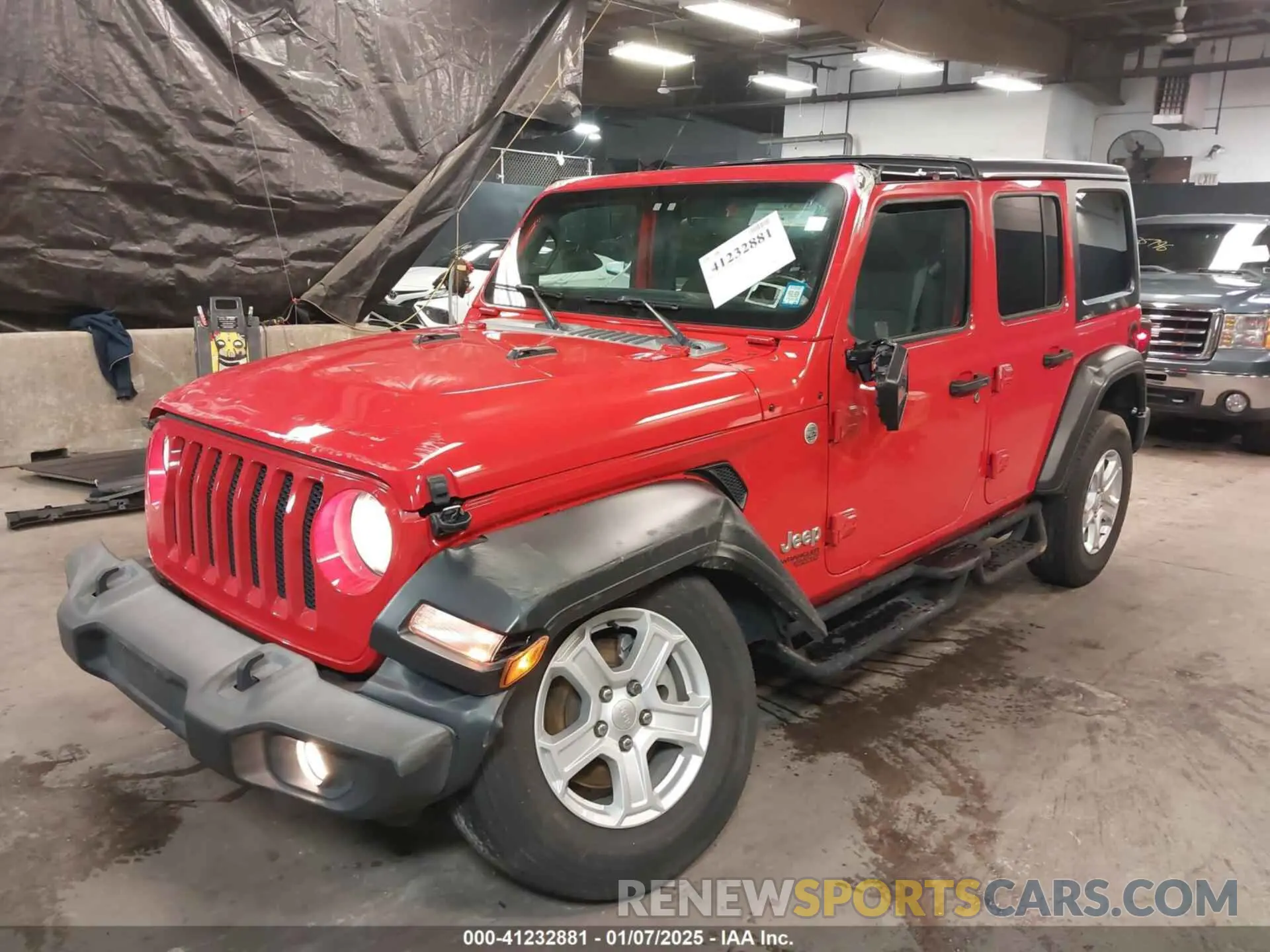 6 fotografías del automóvil dañado 1C4HJXDG6LW102873 JEEP WRANGLER UNLIMITED 2020