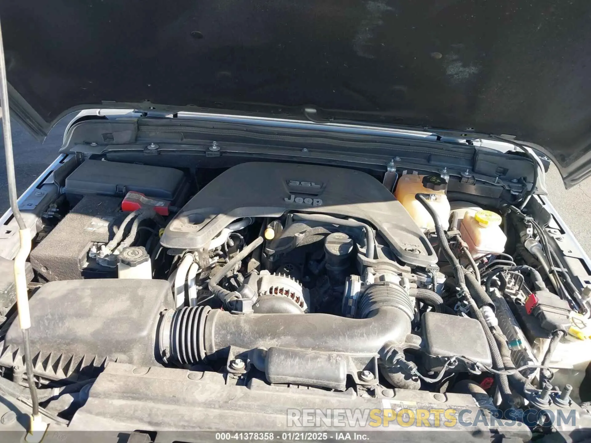 10 fotografías del automóvil dañado 1C4HJXDG6LW192557 JEEP WRANGLER UNLIMITED 2020