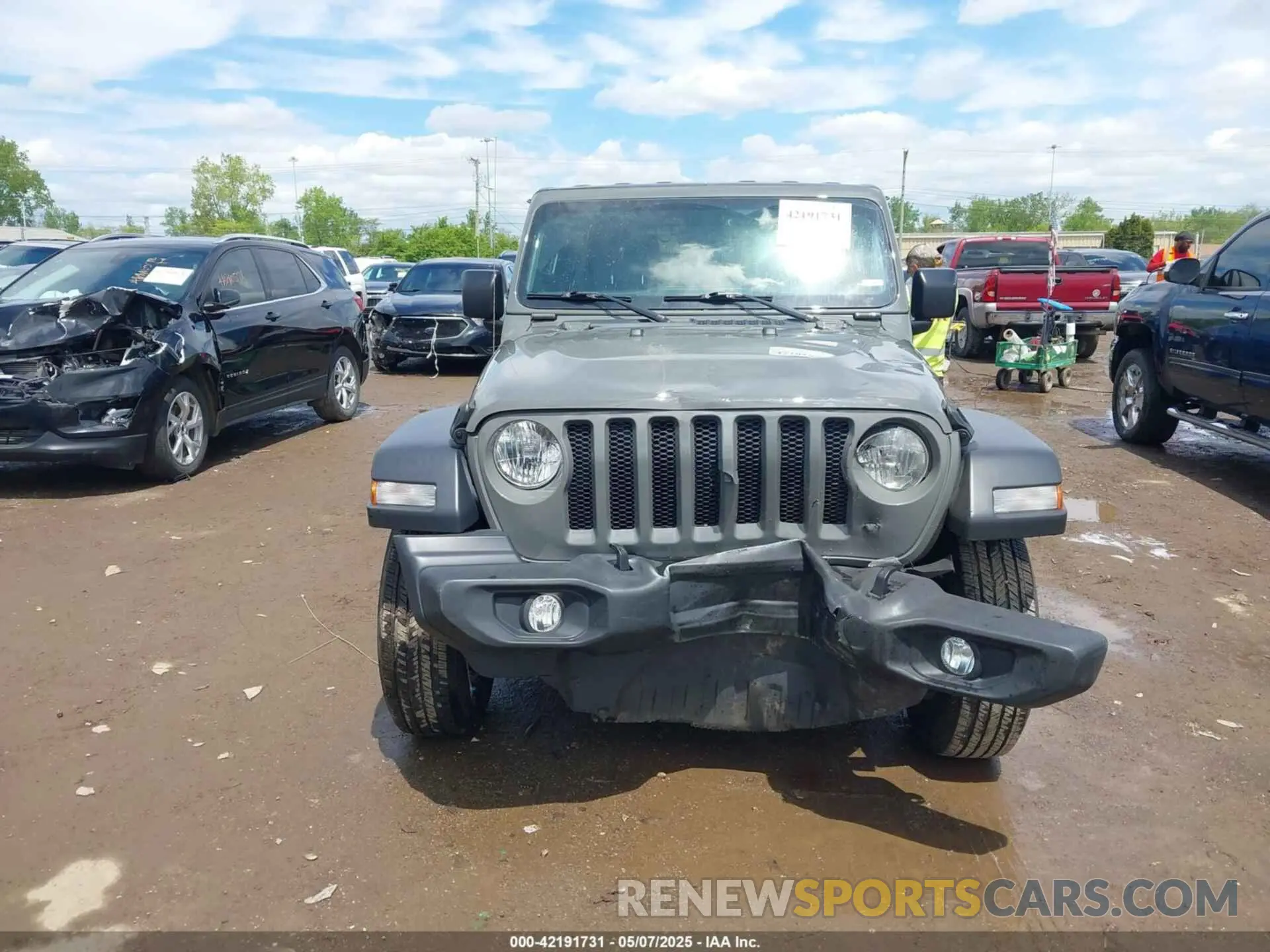 12 fotografías del automóvil dañado 1C4HJXDG6LW242311 JEEP WRANGLER UNLIMITED 2020