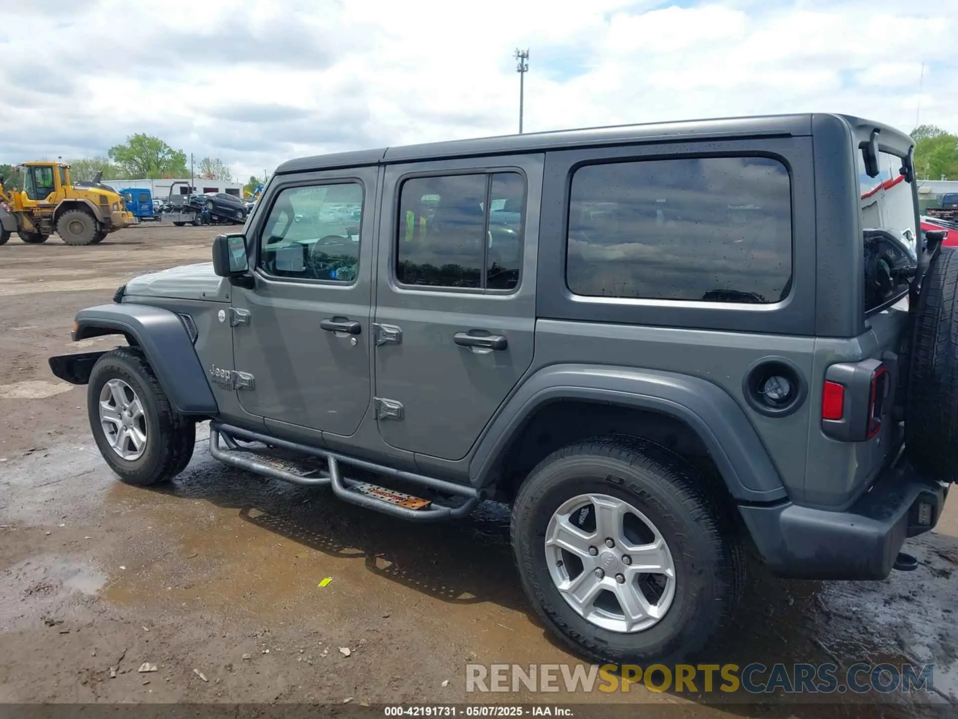 14 fotografías del automóvil dañado 1C4HJXDG6LW242311 JEEP WRANGLER UNLIMITED 2020