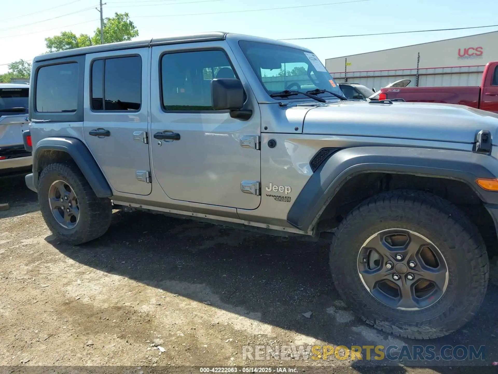 14 fotografías del automóvil dañado 1C4HJXDG6LW286440 JEEP WRANGLER UNLIMITED 2020