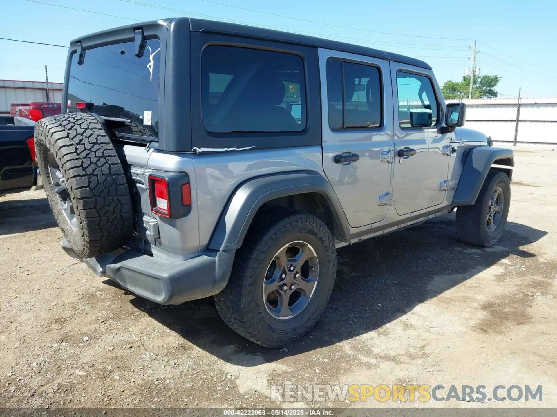 4 fotografías del automóvil dañado 1C4HJXDG6LW286440 JEEP WRANGLER UNLIMITED 2020