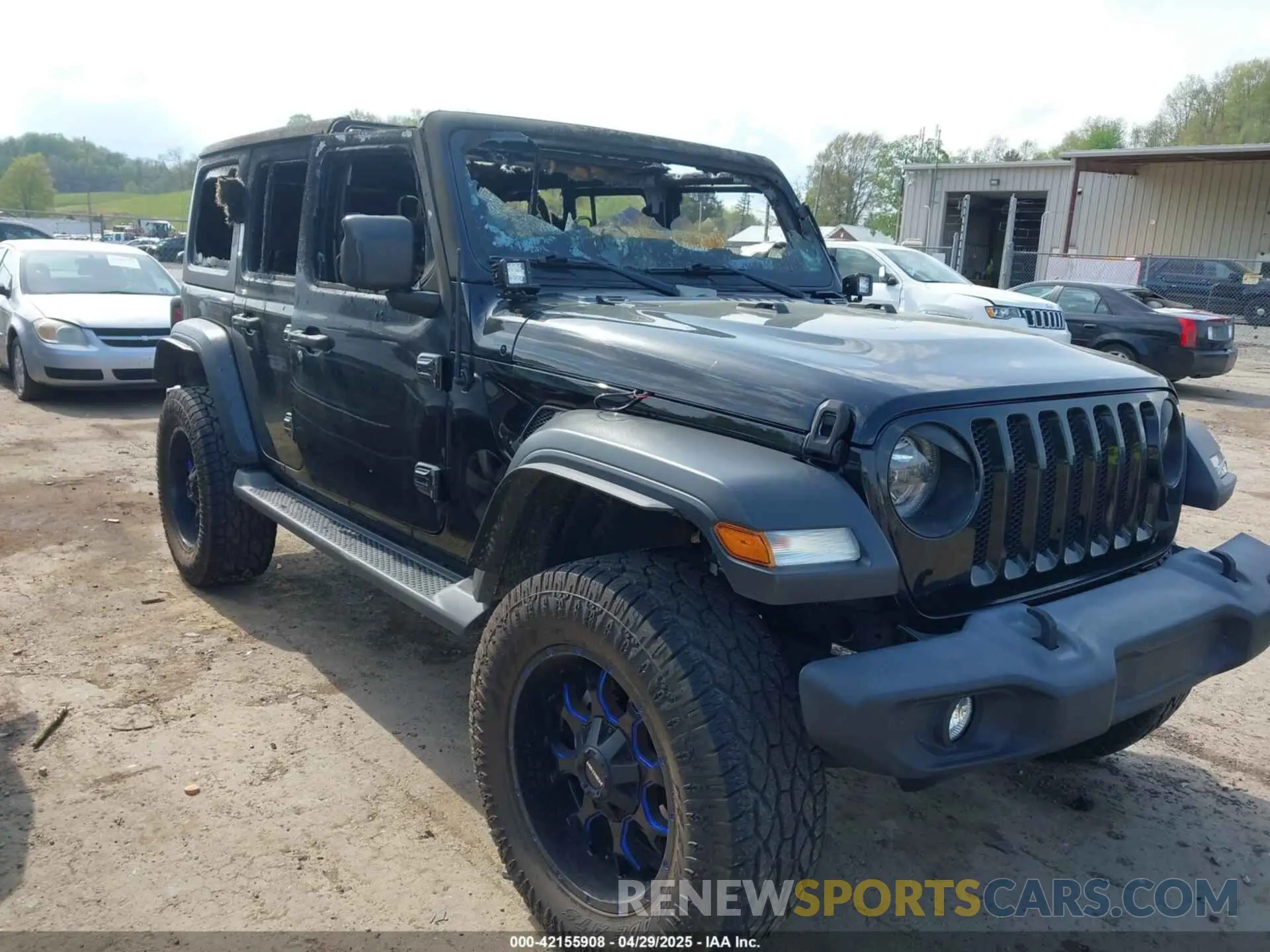 1 fotografías del automóvil dañado 1C4HJXDG7LW263975 JEEP WRANGLER UNLIMITED 2020