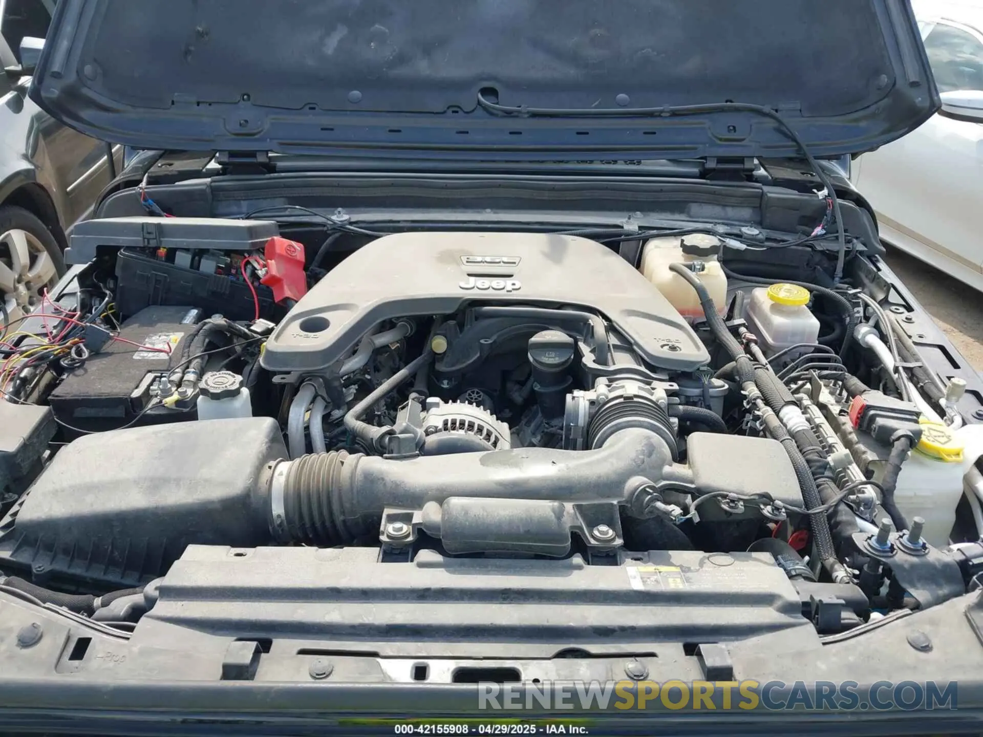 10 fotografías del automóvil dañado 1C4HJXDG7LW263975 JEEP WRANGLER UNLIMITED 2020