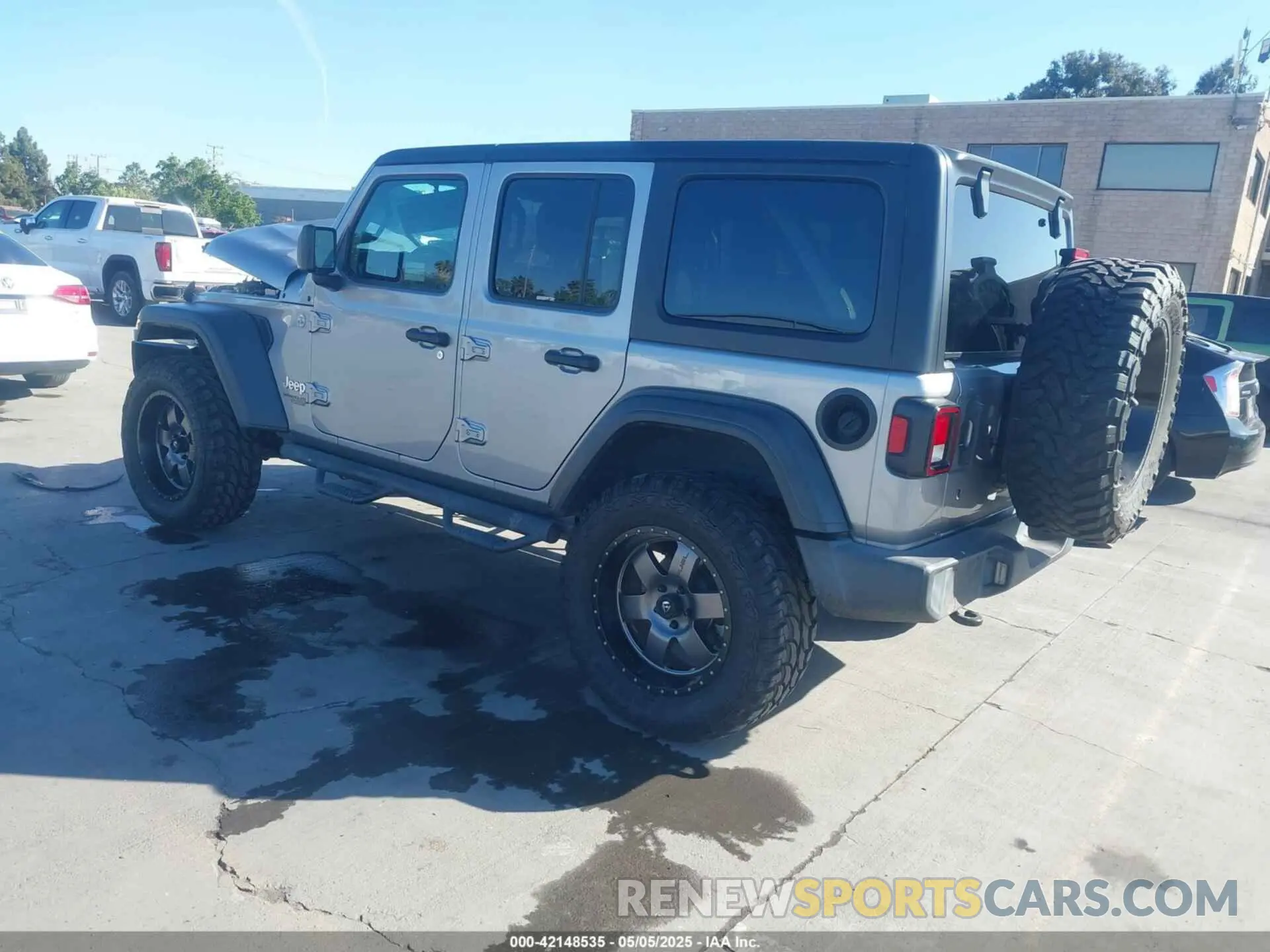 3 fotografías del automóvil dañado 1C4HJXDG8LW177056 JEEP WRANGLER UNLIMITED 2020