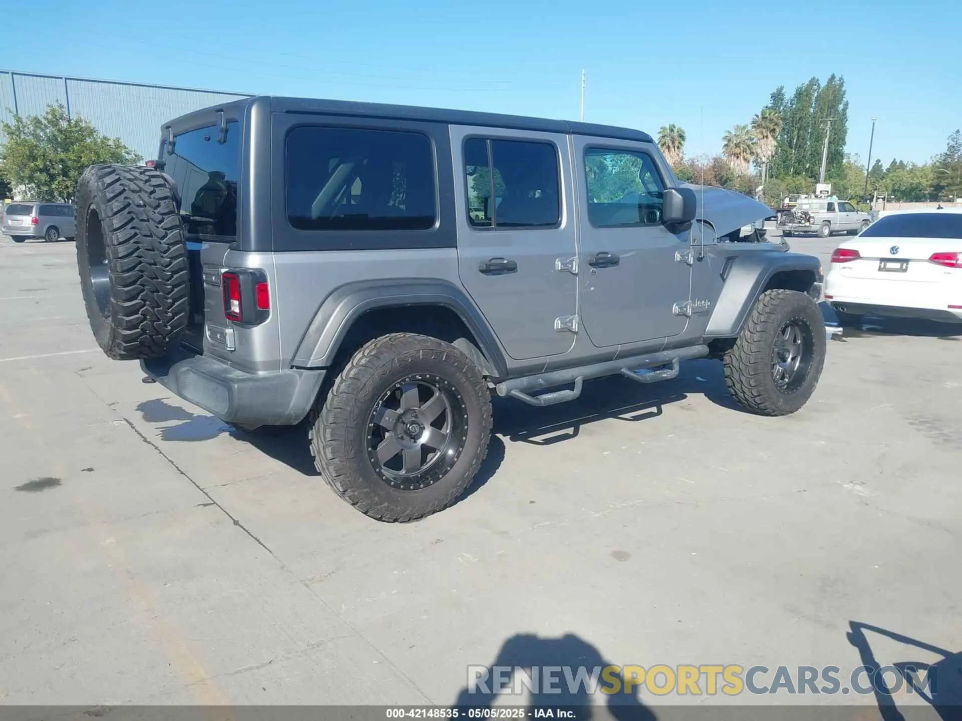 4 fotografías del automóvil dañado 1C4HJXDG8LW177056 JEEP WRANGLER UNLIMITED 2020