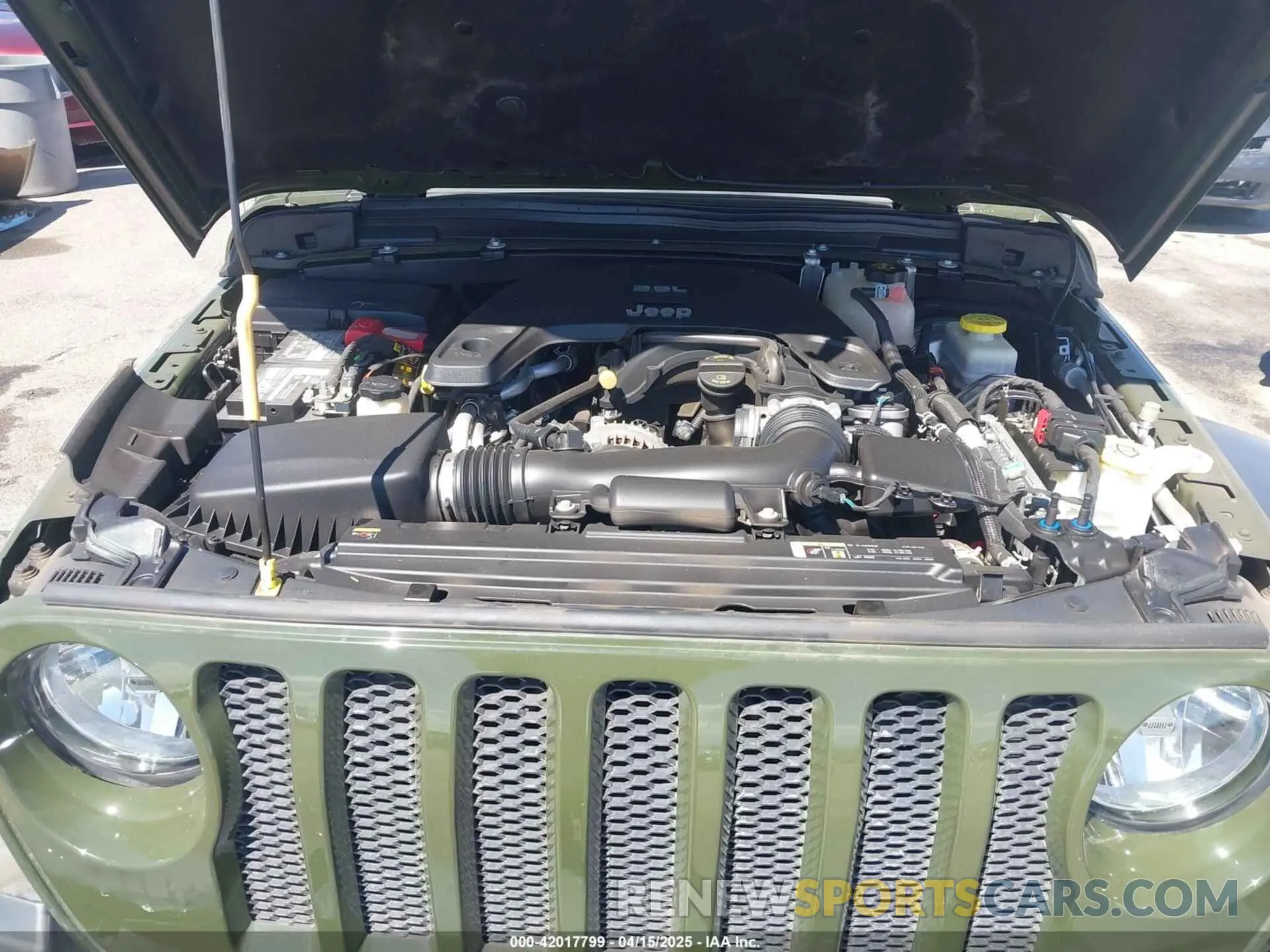 10 fotografías del automóvil dañado 1C4HJXDG9LW329796 JEEP WRANGLER UNLIMITED 2020