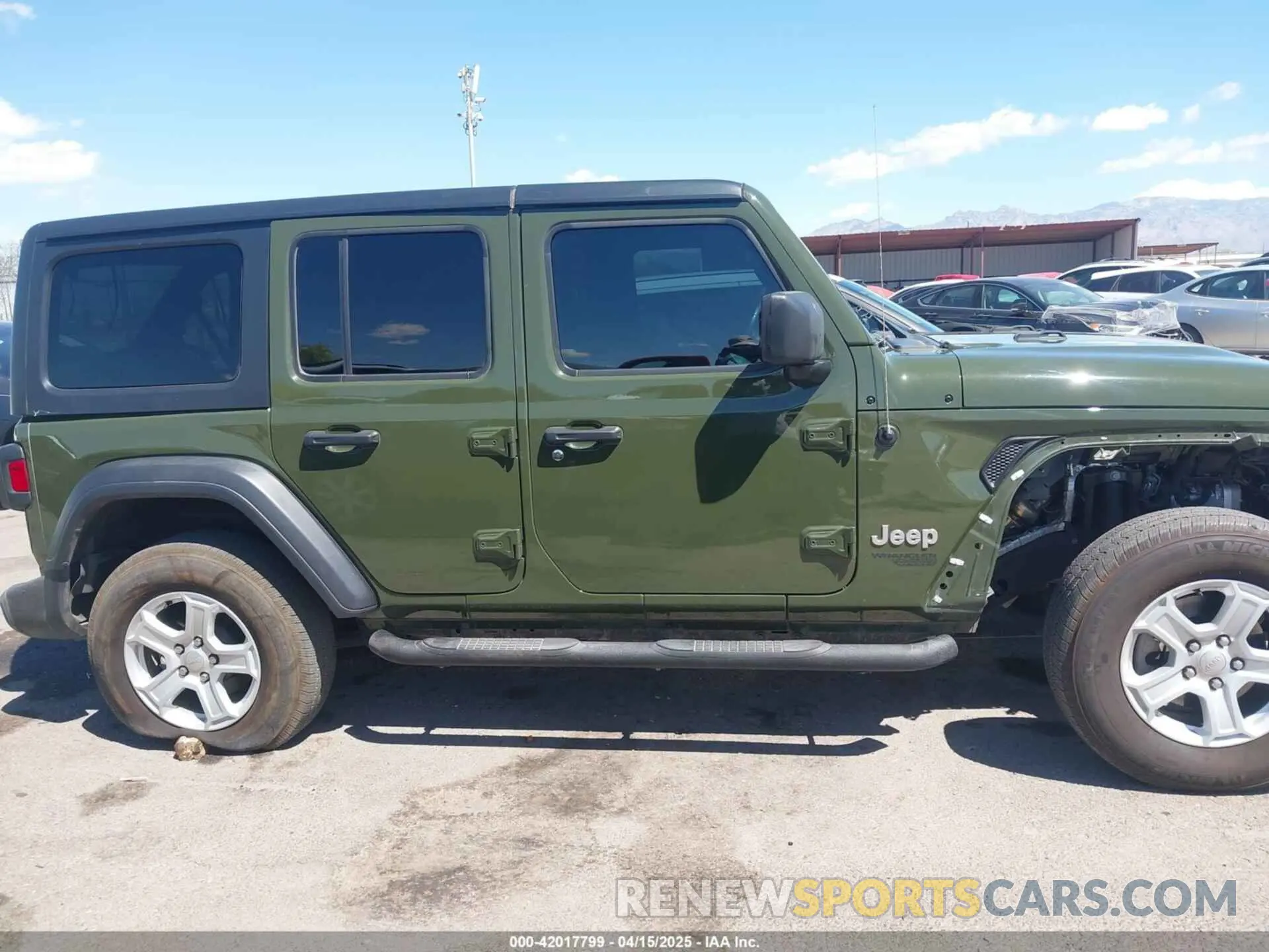 14 fotografías del automóvil dañado 1C4HJXDG9LW329796 JEEP WRANGLER UNLIMITED 2020