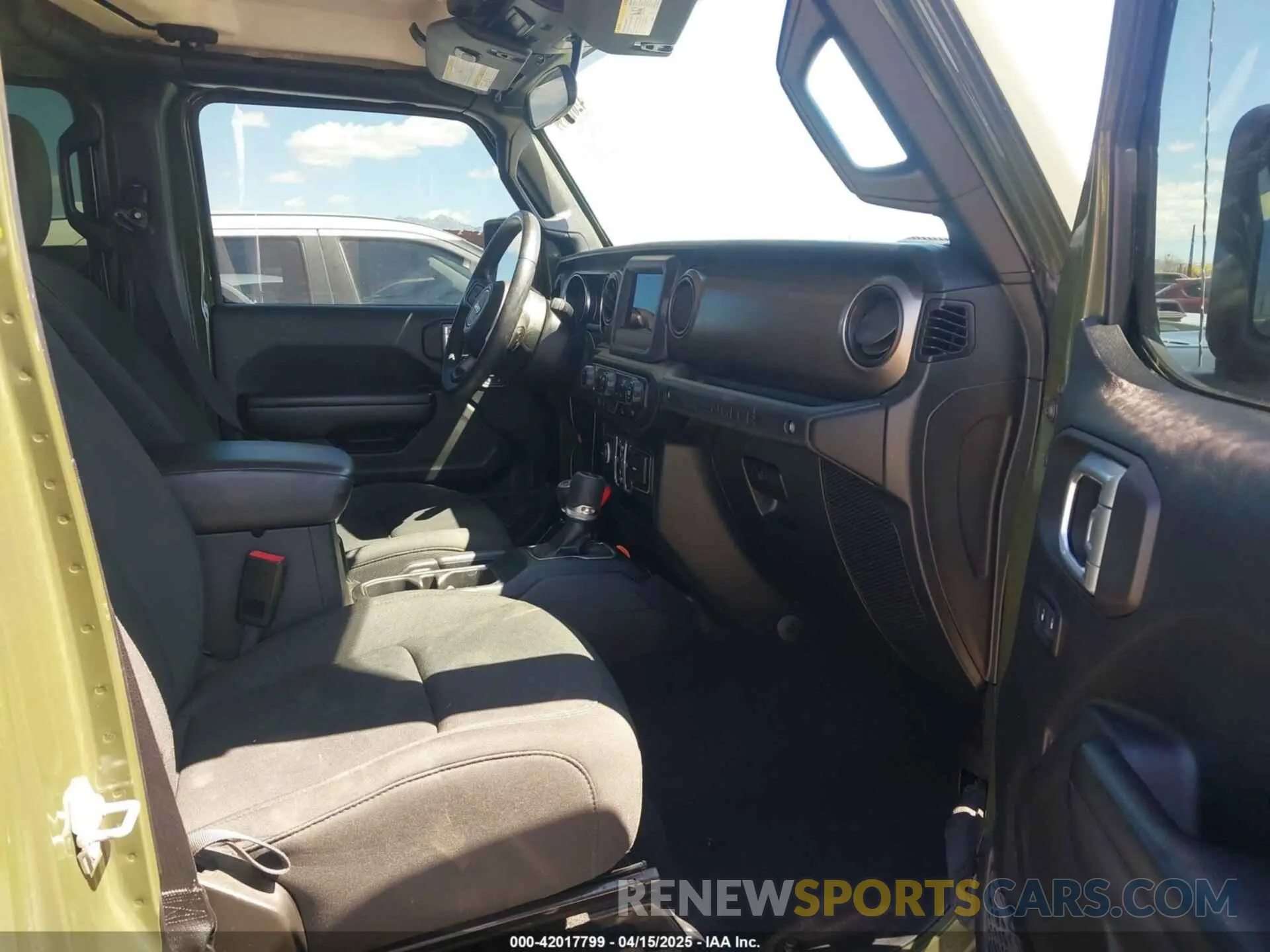 5 fotografías del automóvil dañado 1C4HJXDG9LW329796 JEEP WRANGLER UNLIMITED 2020