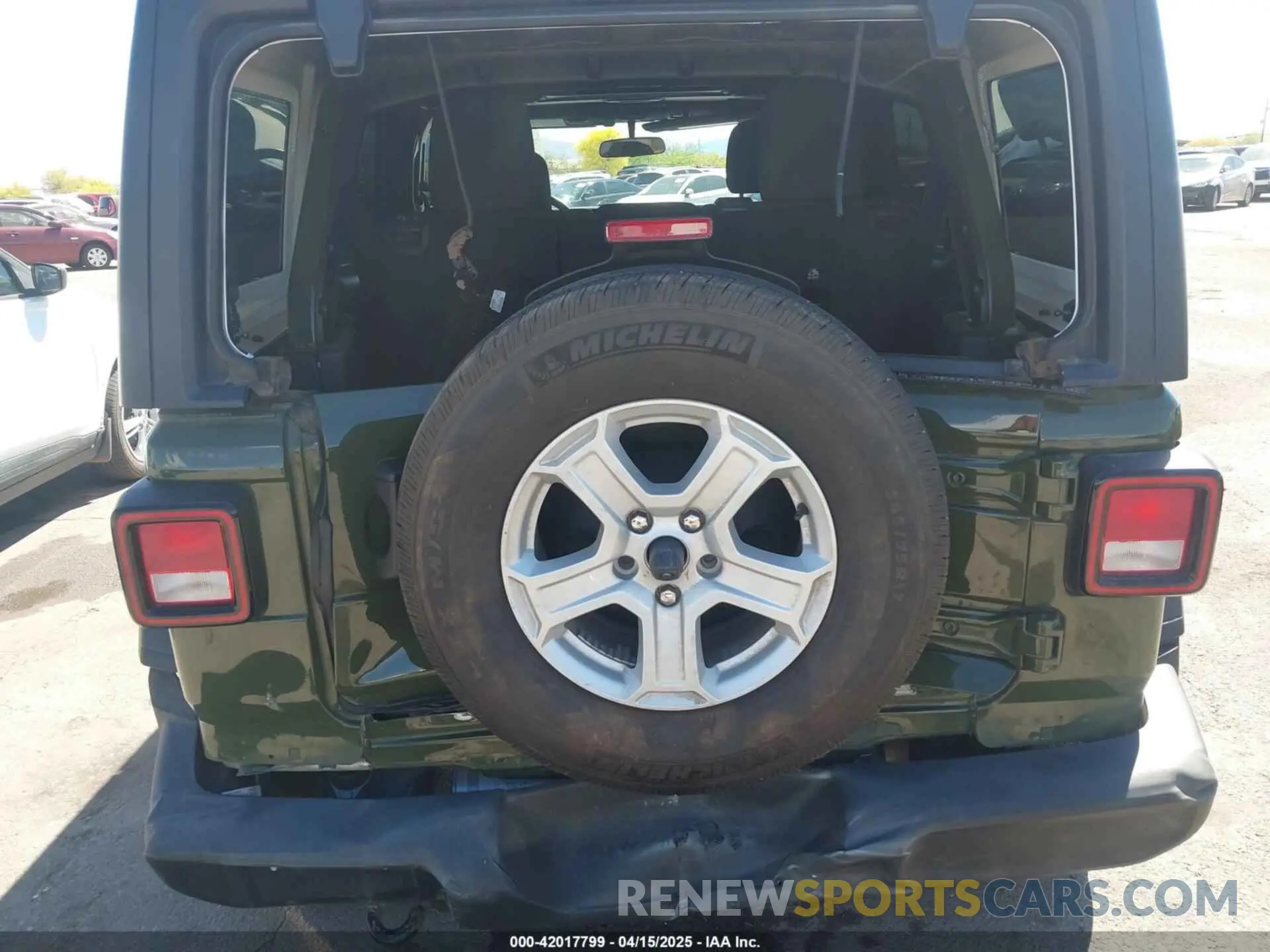 6 fotografías del automóvil dañado 1C4HJXDG9LW329796 JEEP WRANGLER UNLIMITED 2020