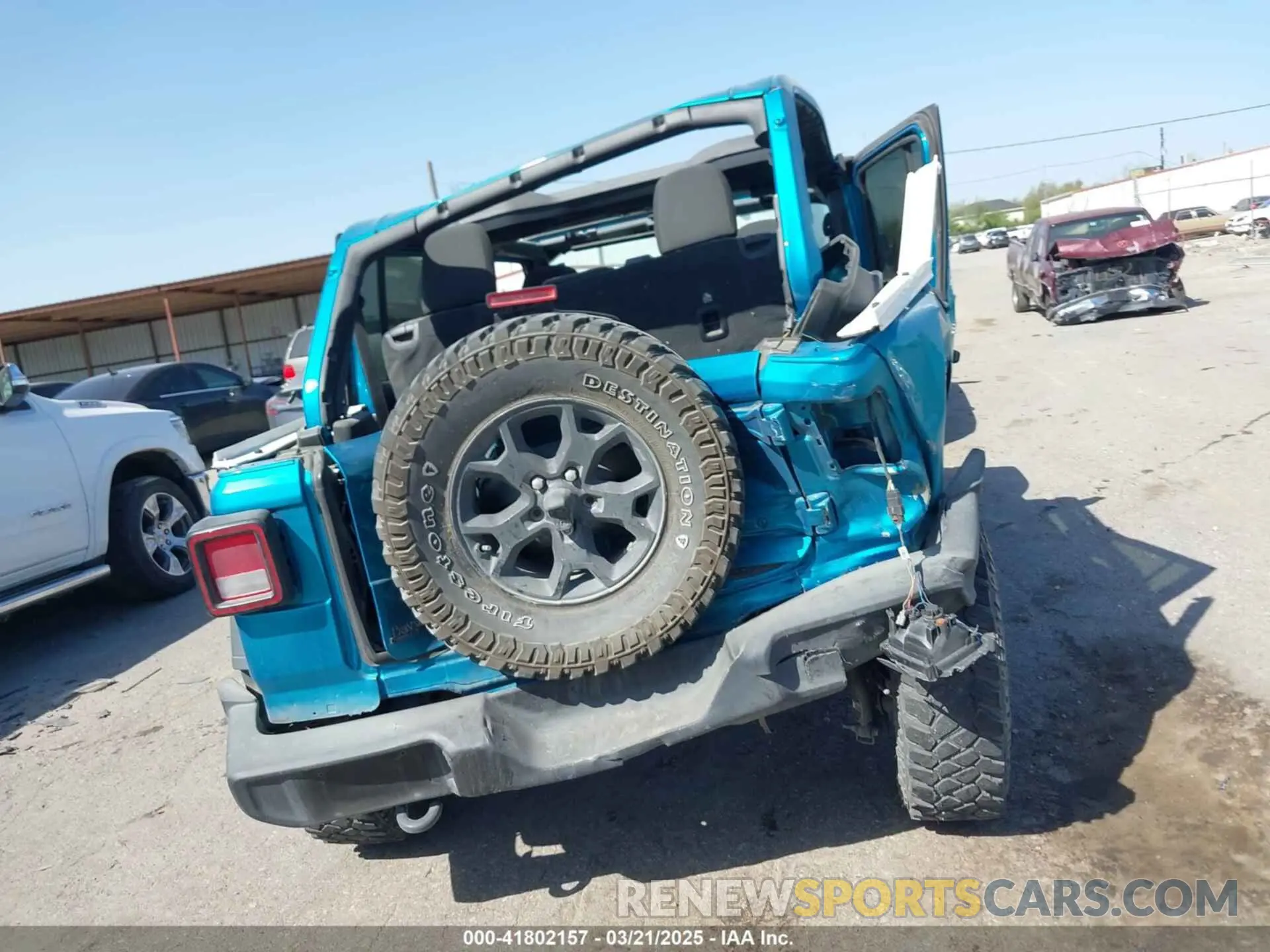 15 fotografías del automóvil dañado 1C4HJXDGXLW212437 JEEP WRANGLER UNLIMITED 2020