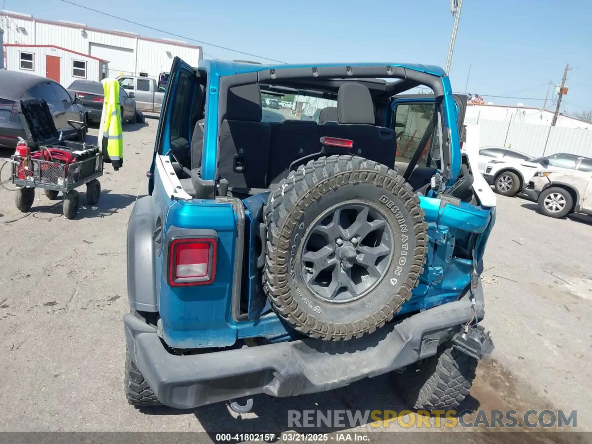 6 fotografías del automóvil dañado 1C4HJXDGXLW212437 JEEP WRANGLER UNLIMITED 2020