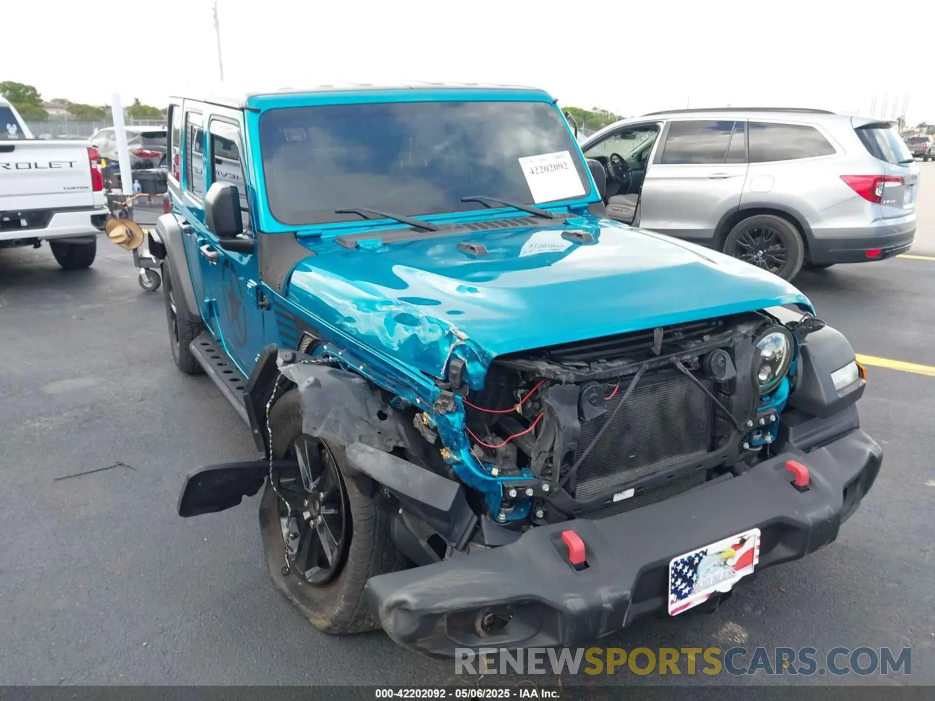 6 fotografías del automóvil dañado 1C4HJXDGXLW317222 JEEP WRANGLER UNLIMITED 2020