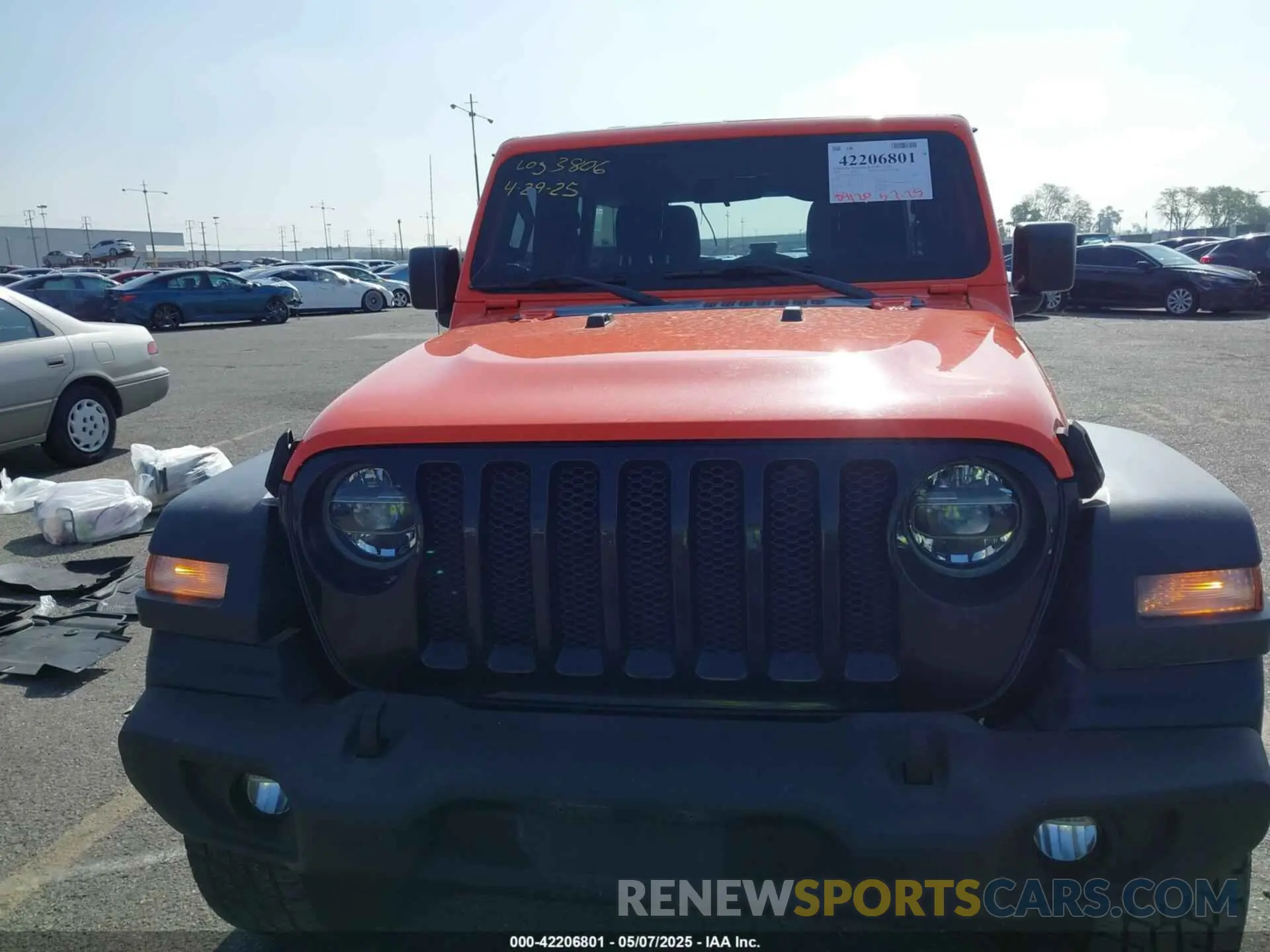 11 fotografías del automóvil dañado 1C4HJXDM9LW285935 JEEP WRANGLER UNLIMITED 2020