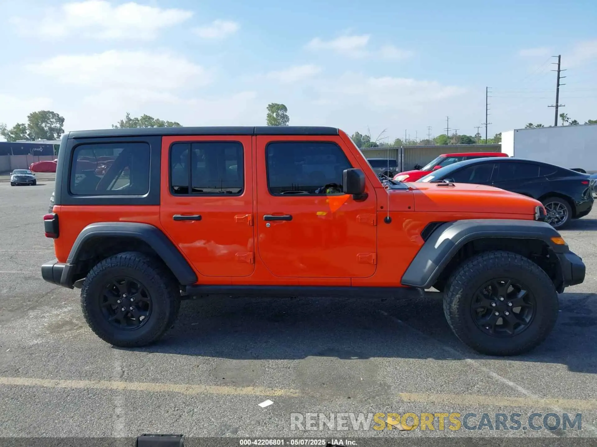 12 fotografías del automóvil dañado 1C4HJXDM9LW285935 JEEP WRANGLER UNLIMITED 2020