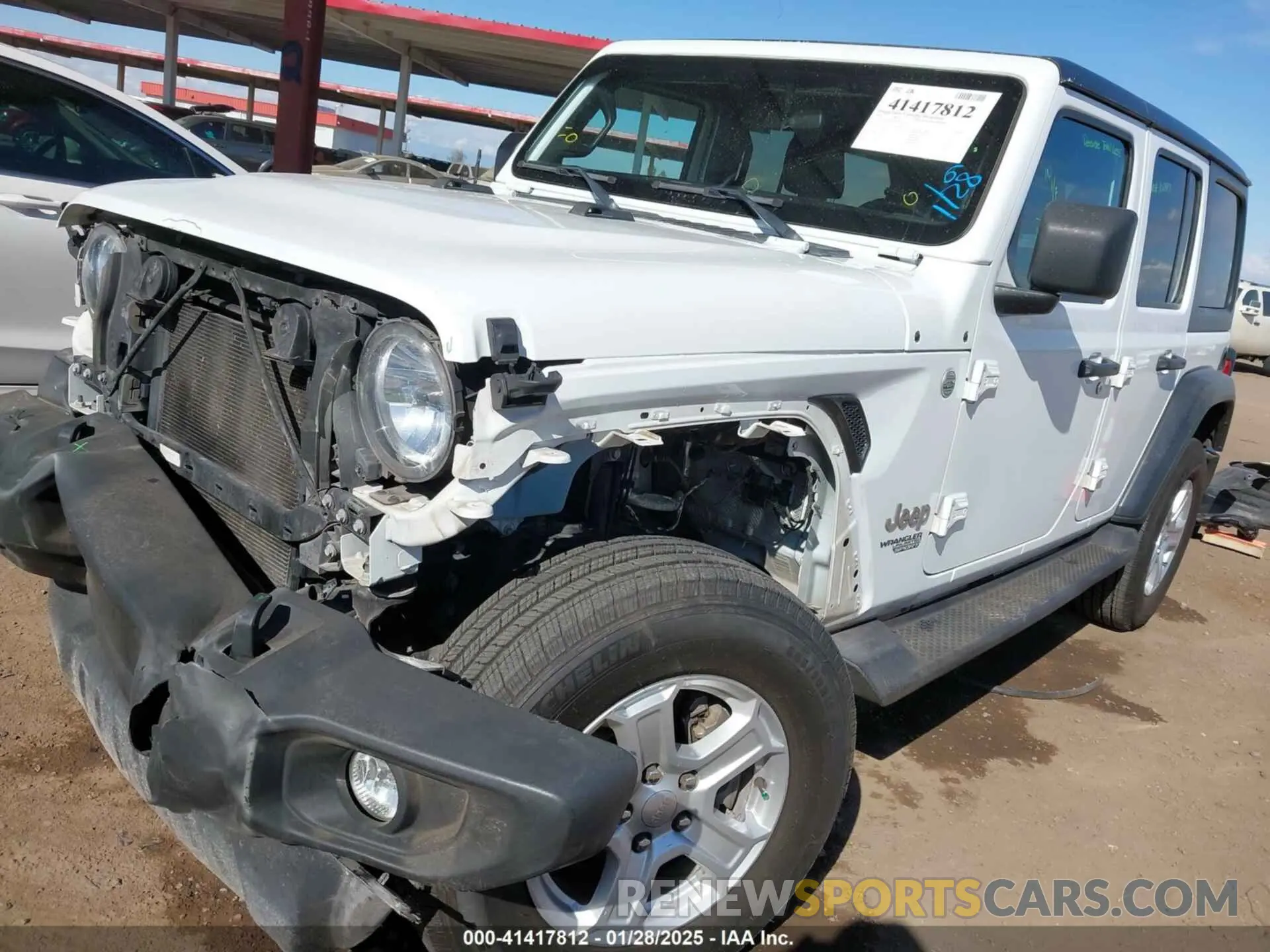 19 fotografías del automóvil dañado 1C4HJXDN0LW198160 JEEP WRANGLER UNLIMITED 2020
