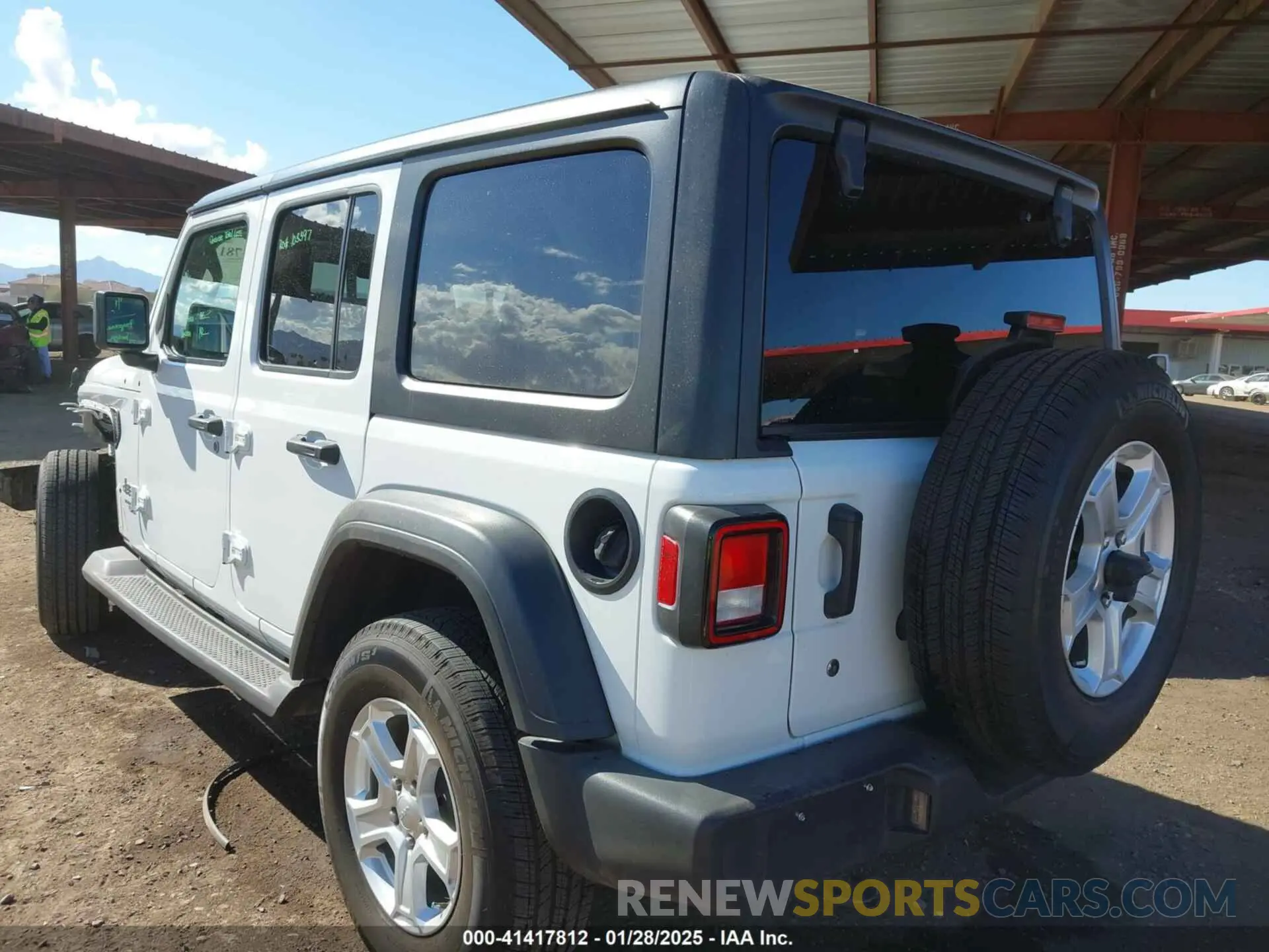 3 fotografías del automóvil dañado 1C4HJXDN0LW198160 JEEP WRANGLER UNLIMITED 2020