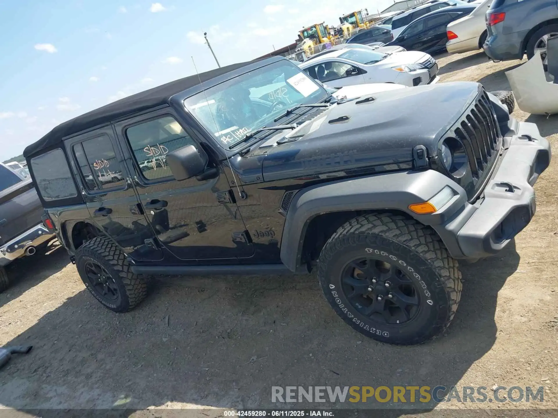 14 fotografías del automóvil dañado 1C4HJXDN0LW237409 JEEP WRANGLER UNLIMITED 2020